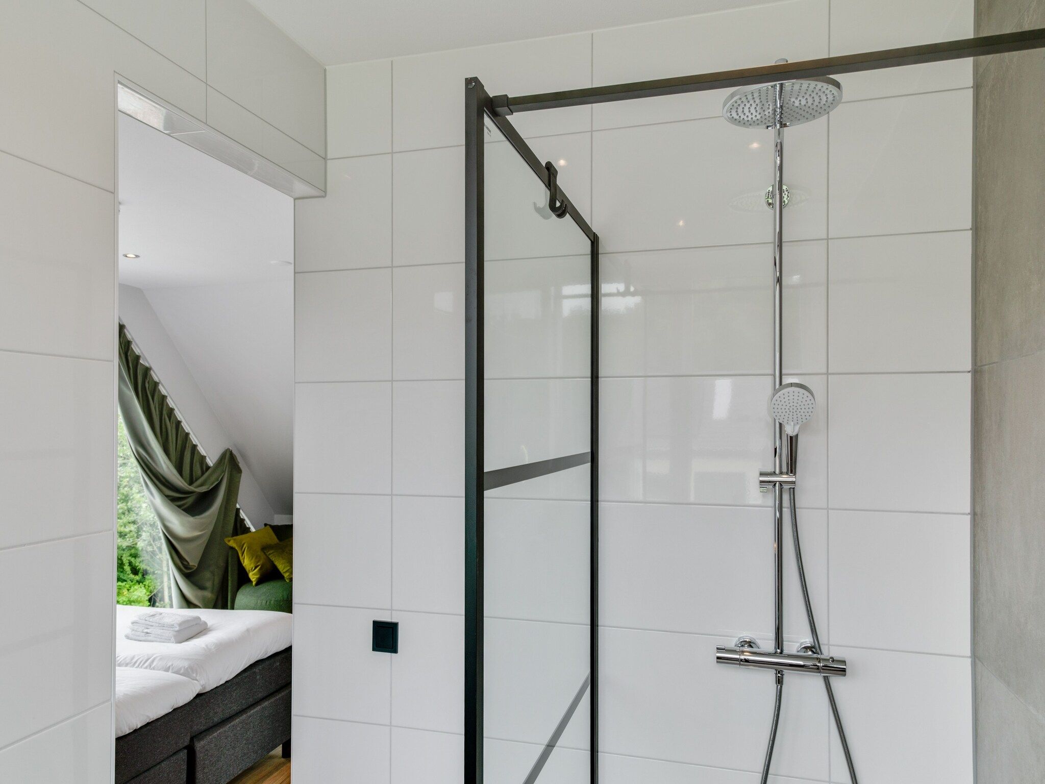 De badkamer van De Koog nr 2 - 6 pers woning de luxe in De Koog Texel North Holland