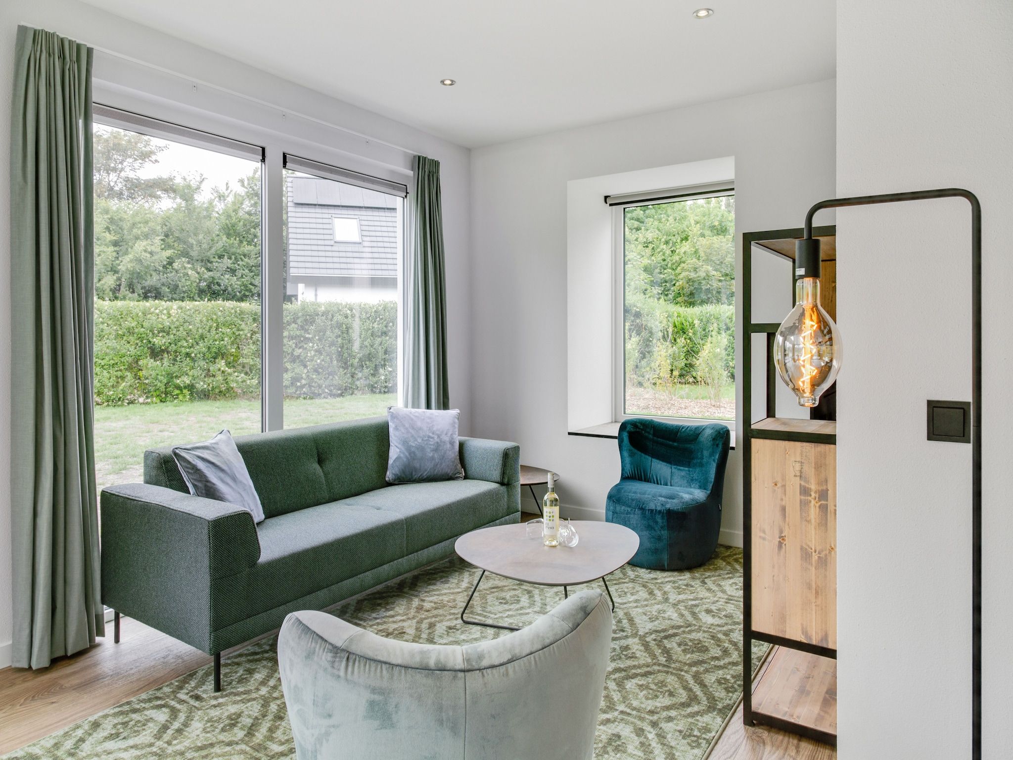 De woonkamer van De  Koog  nr 3 - 6 pers woning de luxe in De Koog Texel