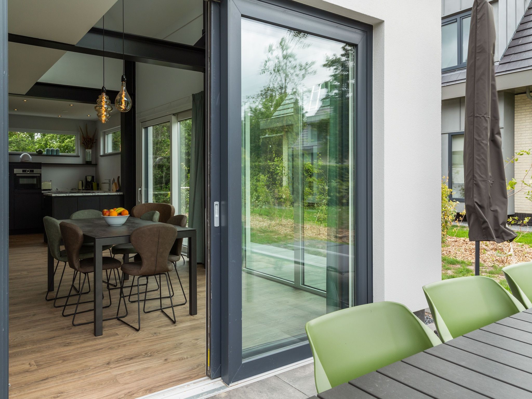 Het terras van De Koog  nr 4 - 6 pers woning de luxe in De Koog Texel