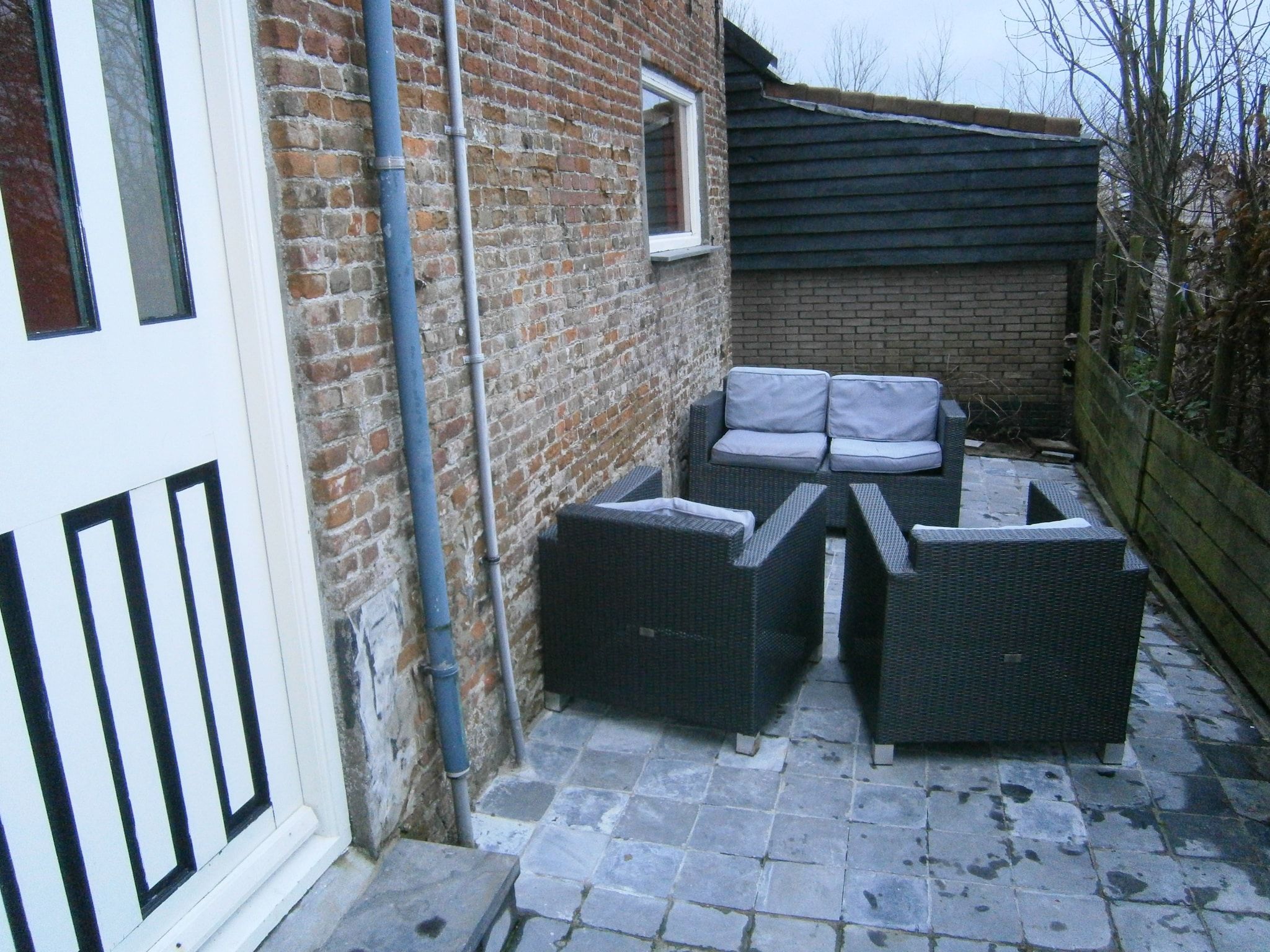 Het terras van 't Verzetje in Nieuwvliet