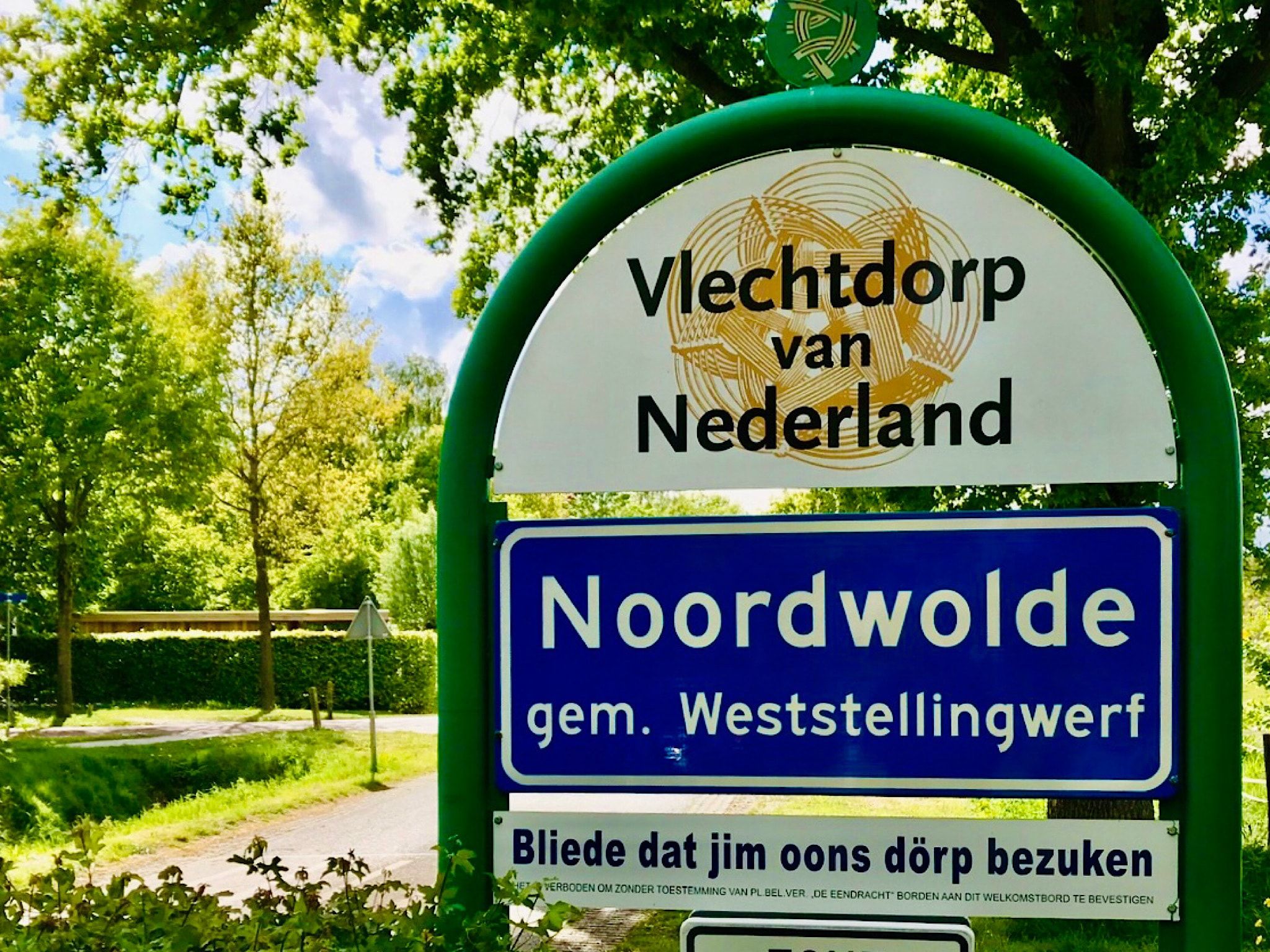 De omgeving van Vakantie appartement De Stelling in Noordwolde