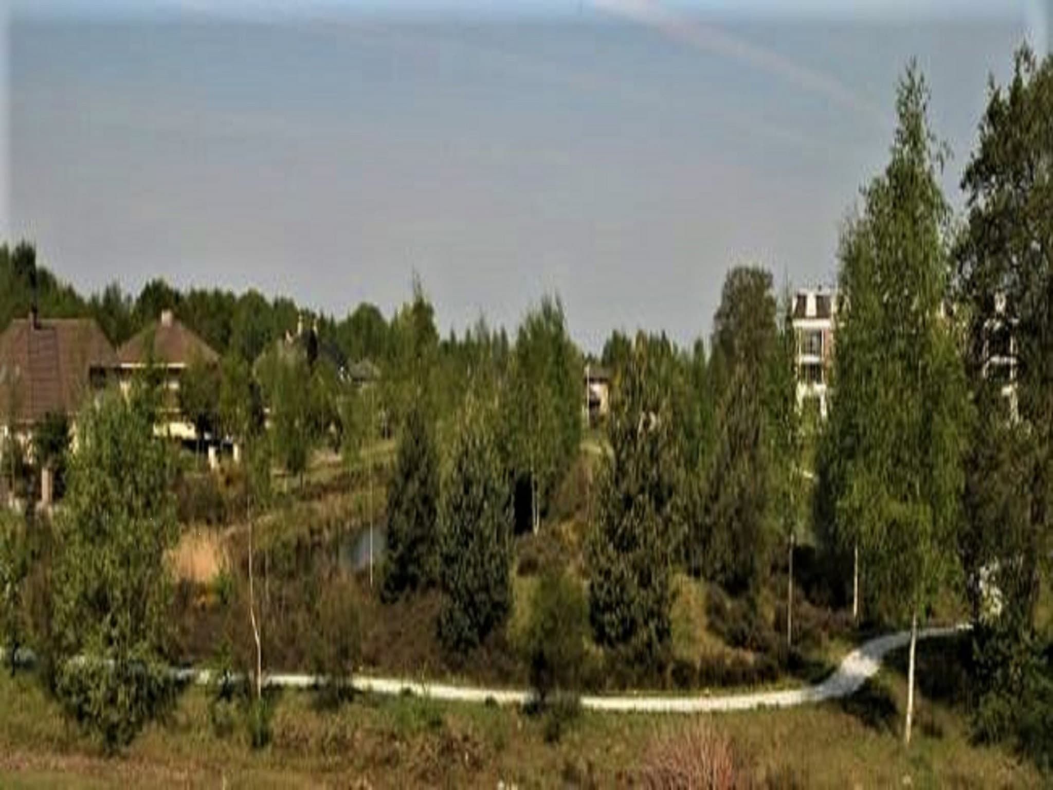 Het uitzicht vanaf Vakantie appartement De Stelling in Noordwolde