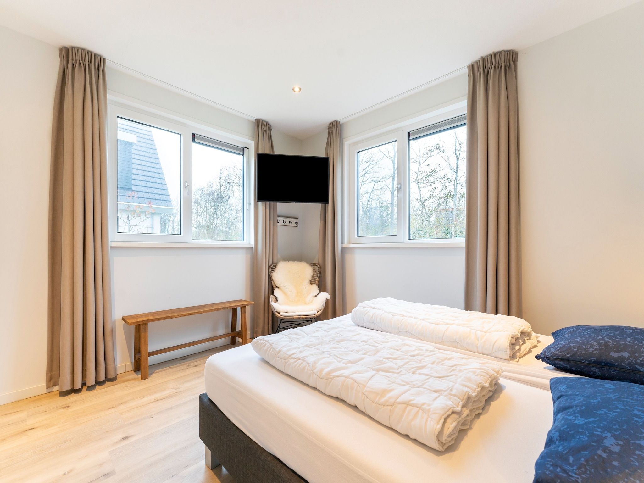 Een slaapkamer van So What 15 in De Koog Texel