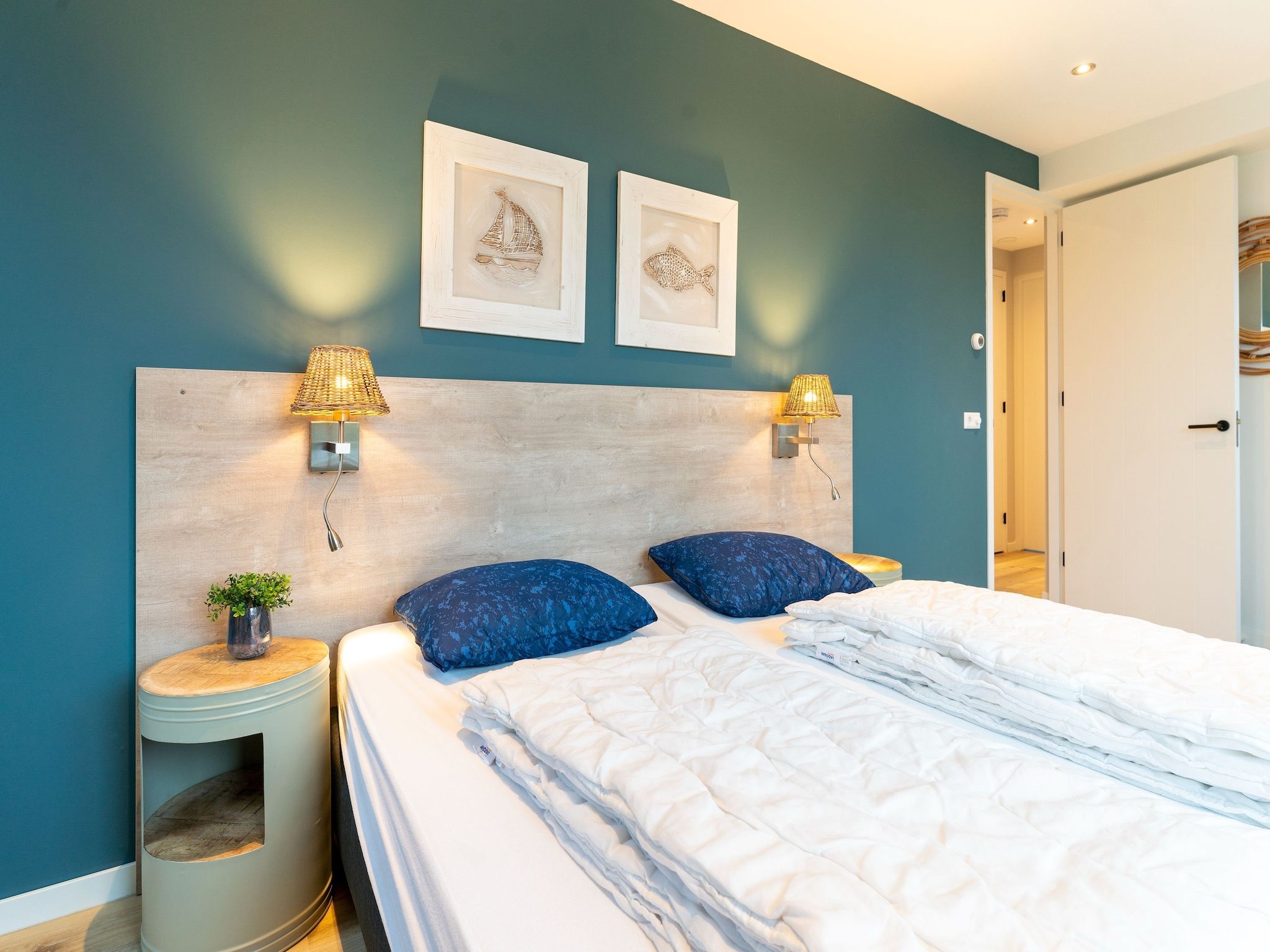 Een slaapkamer van So What 15 in De Koog Texel