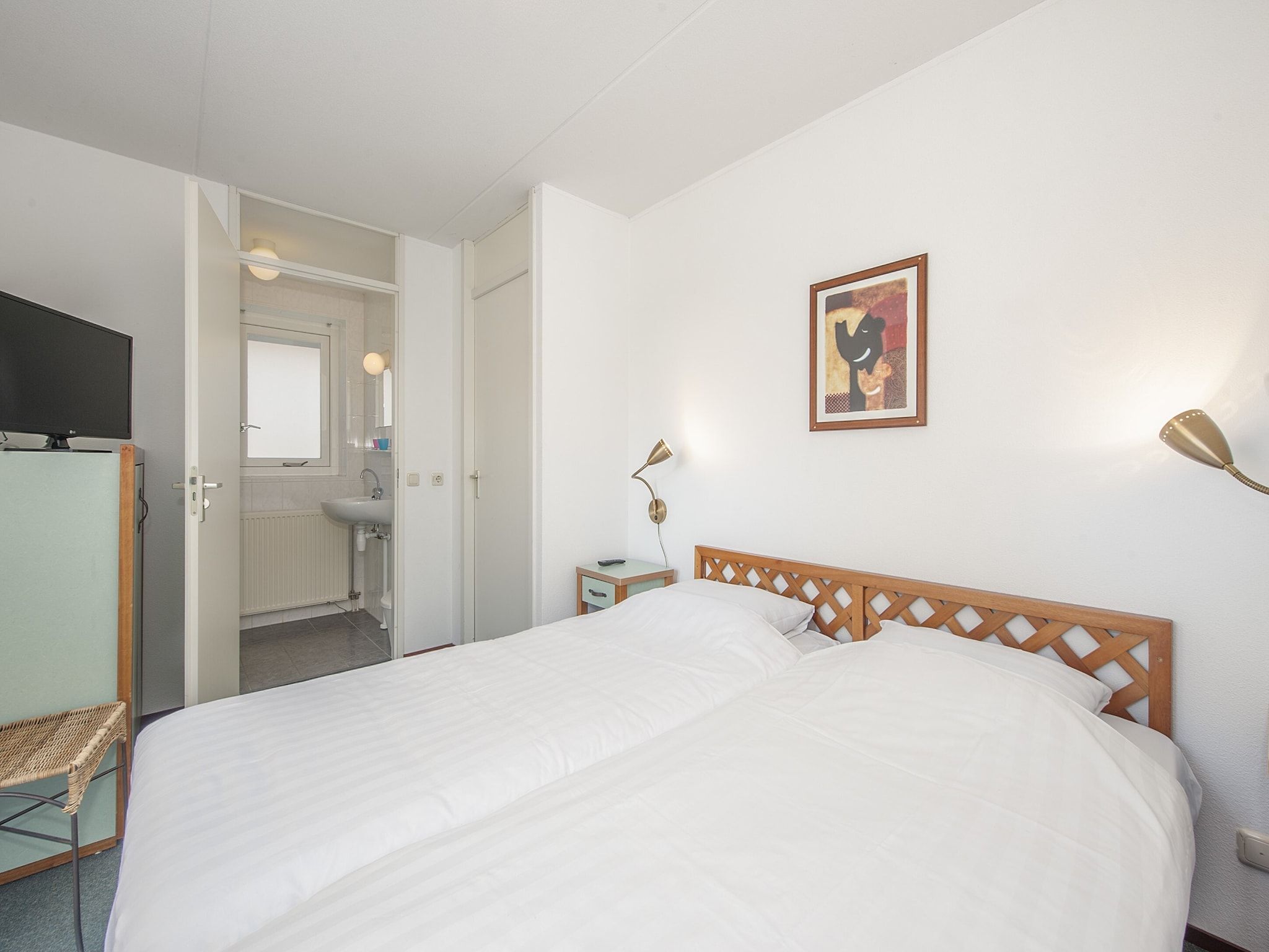 Een slaapkamer van Aquadelta 40 in Bruinisse