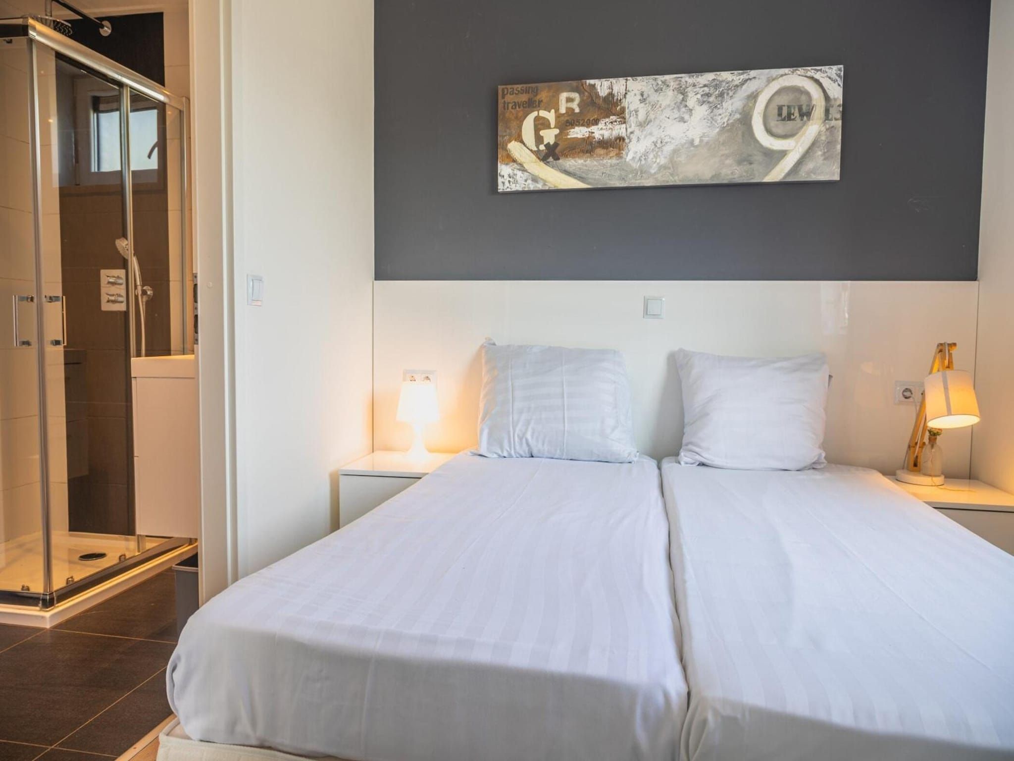 Een slaapkamer van Beemsterdijk met Sauna  10 personen in West-Graftdijk