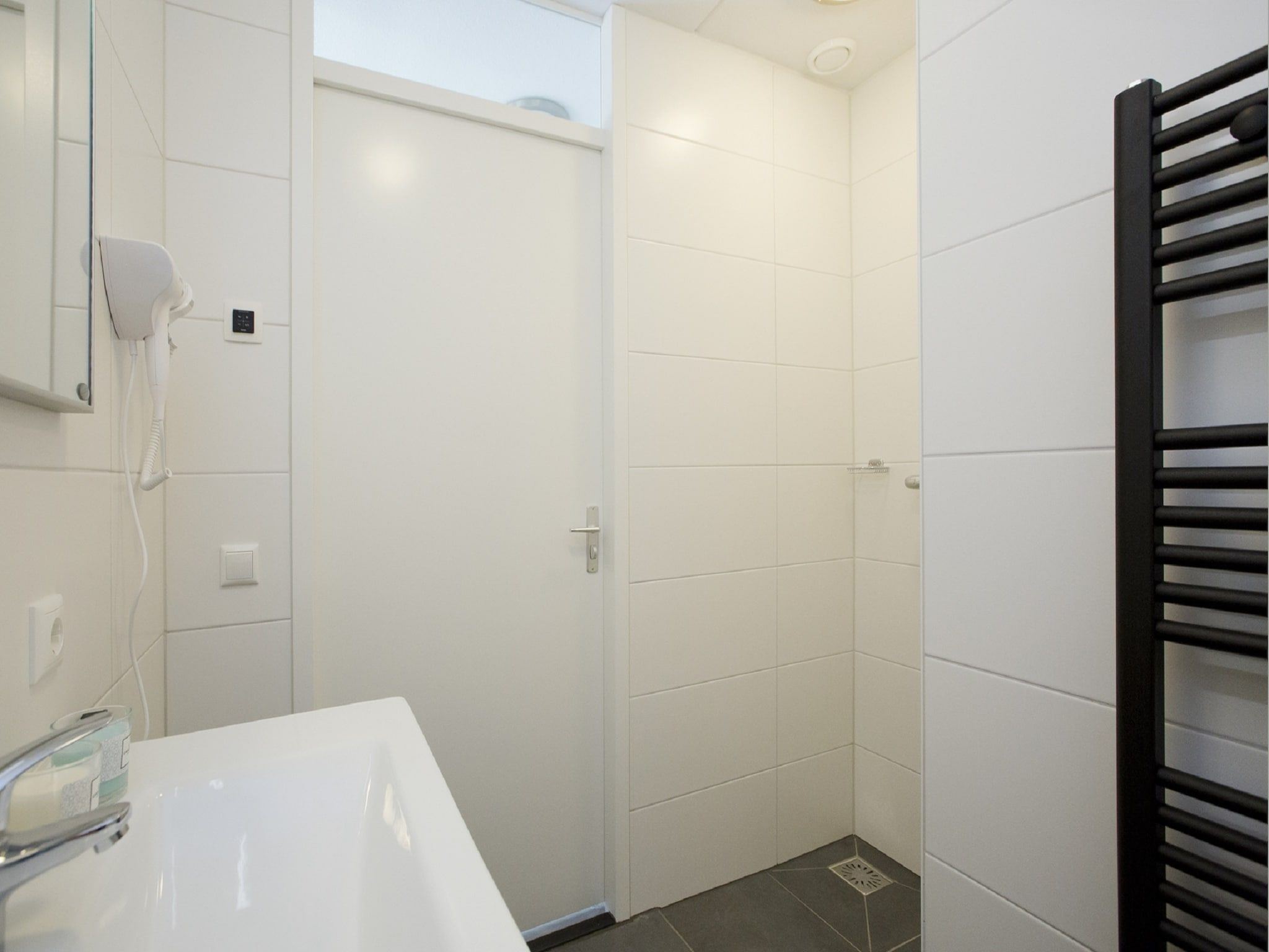 De badkamer van Landgoed De IJsvogel 8 in Voorthuizen