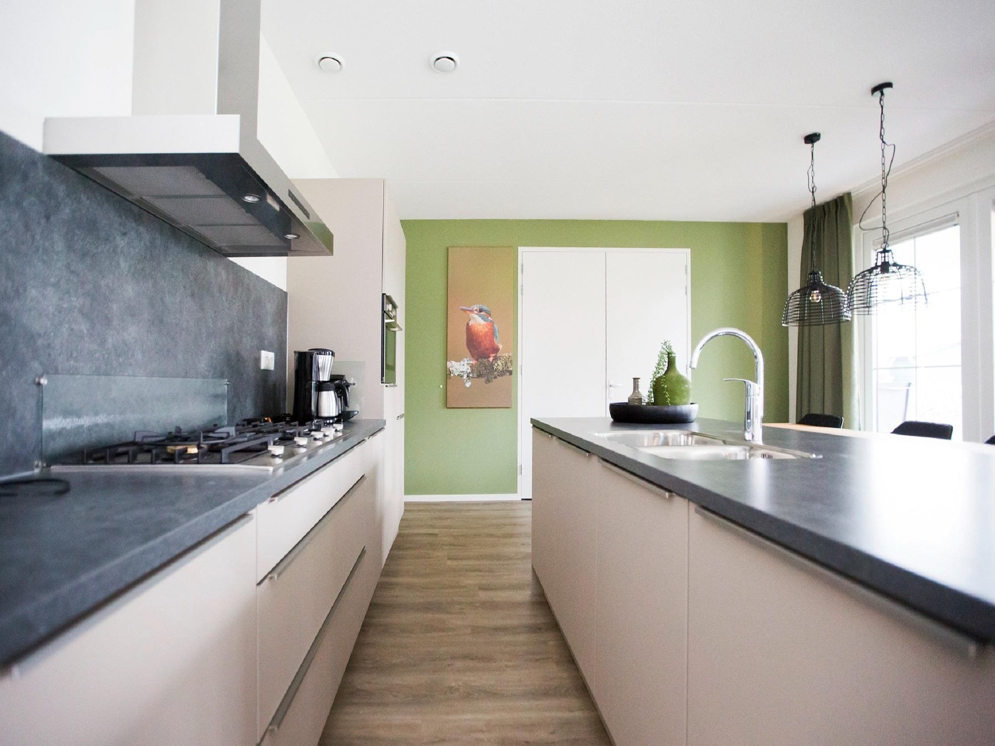 De keuken van Landgoed De IJsvogel 9 in Voorthuizen