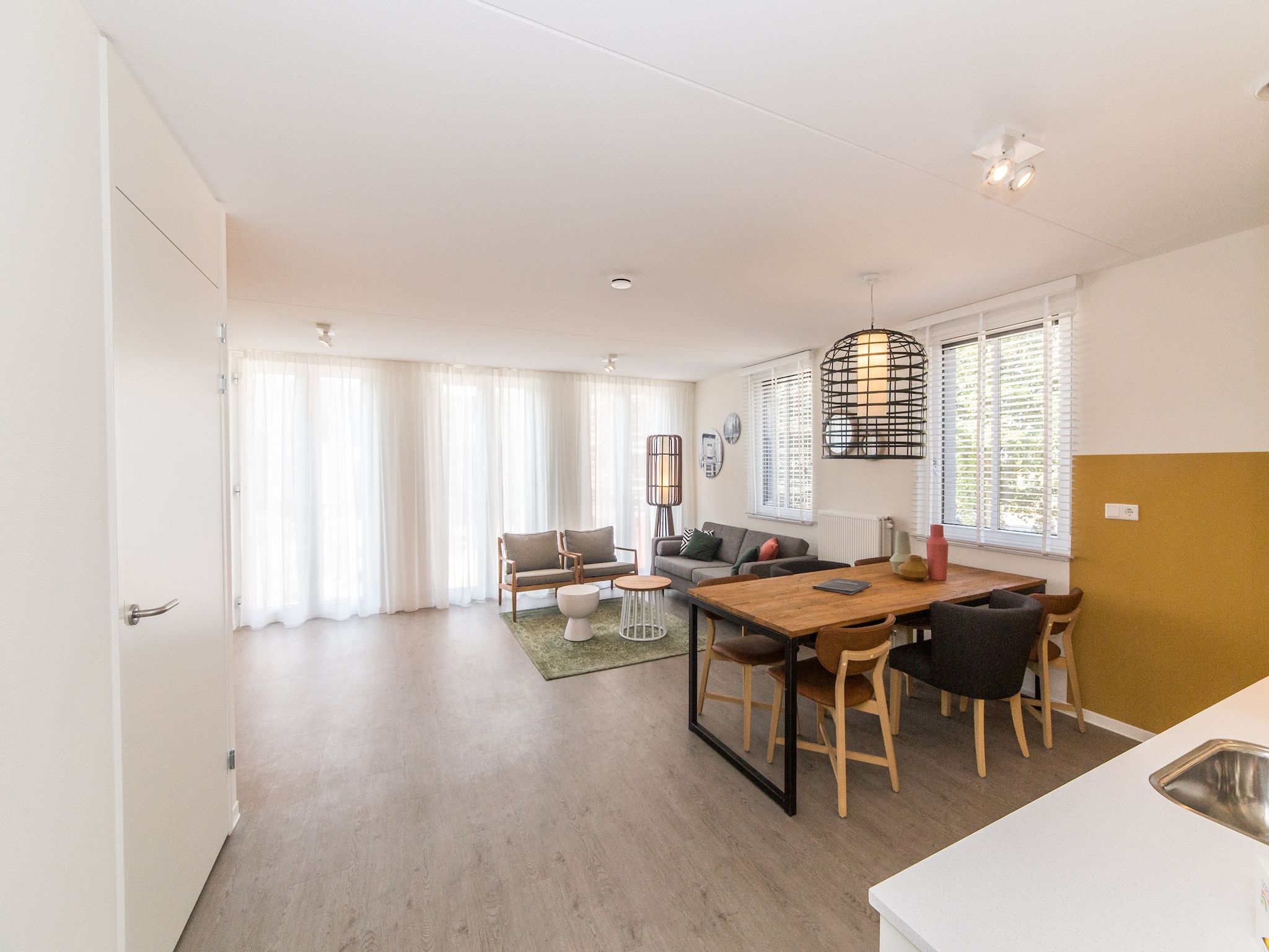 De eetkamer van Resort Maastricht 24 in Maastricht