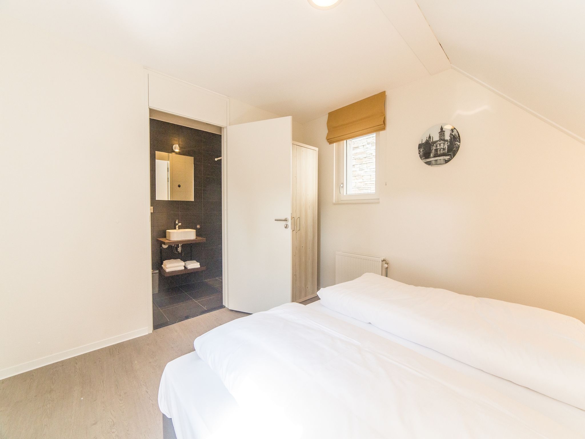 Een slaapkamer van Resort Maastricht 24 in Maastricht