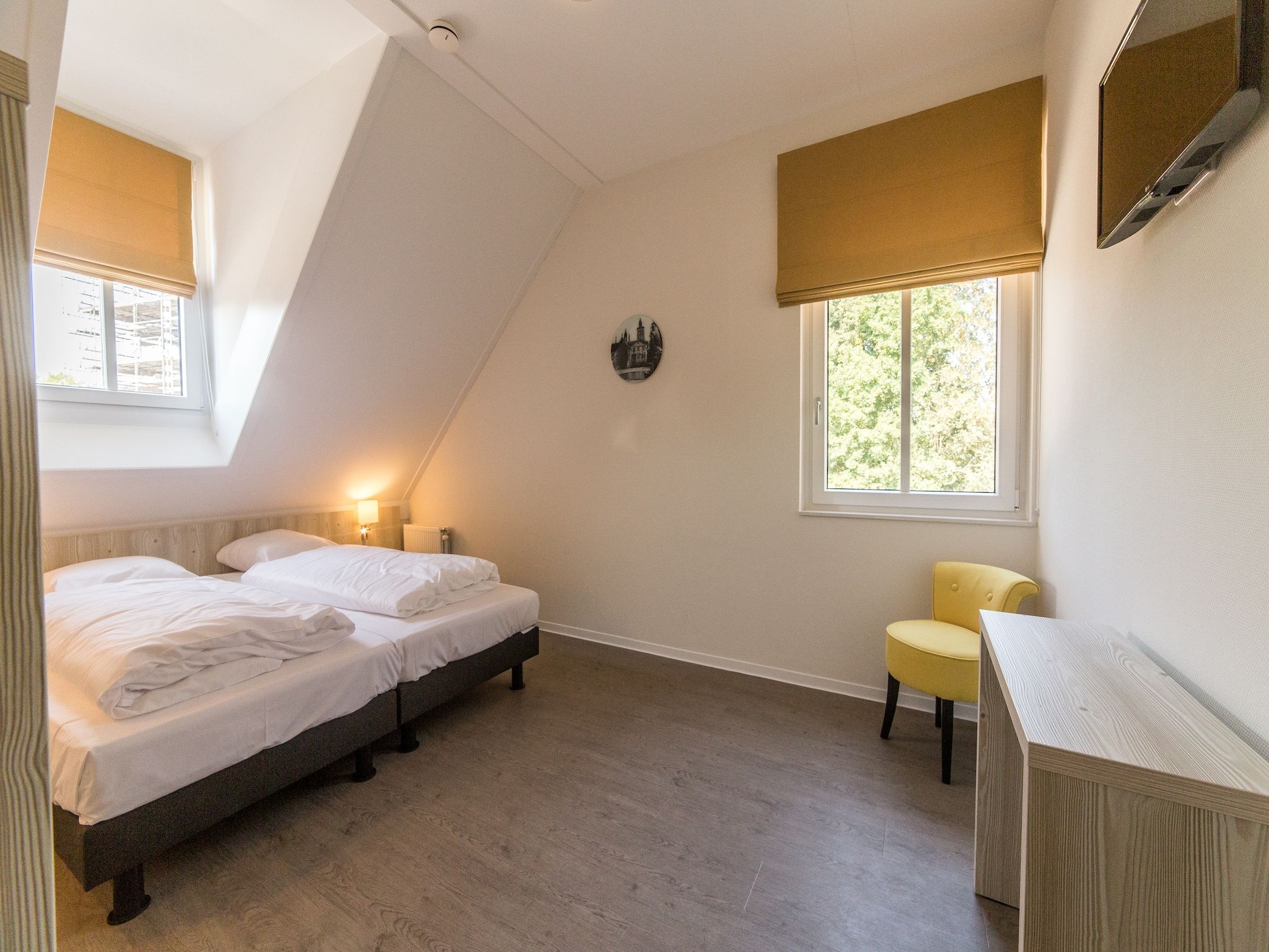 Een slaapkamer van Resort Maastricht 24 in Maastricht