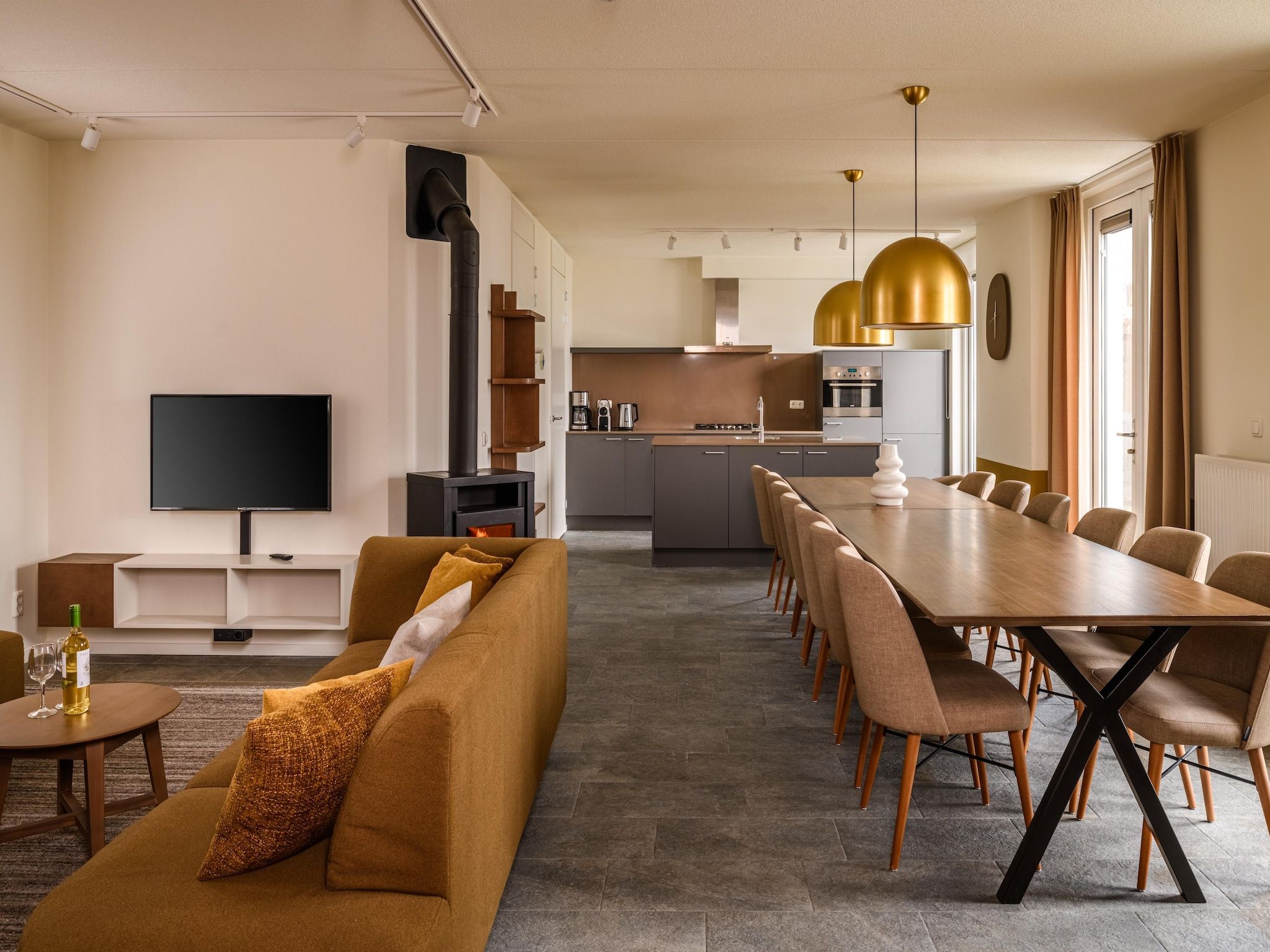 De woonkamer van Resort Maastricht 14 in Maastricht