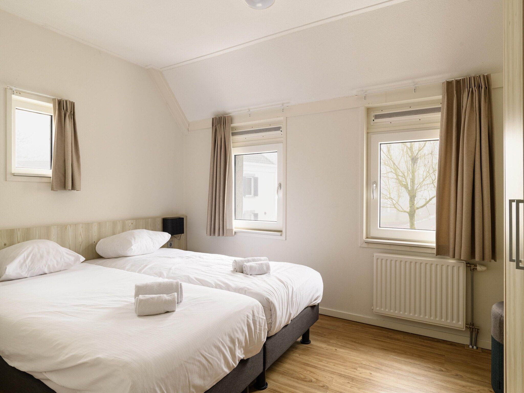 Een slaapkamer van Resort Maastricht 13 in Maastricht