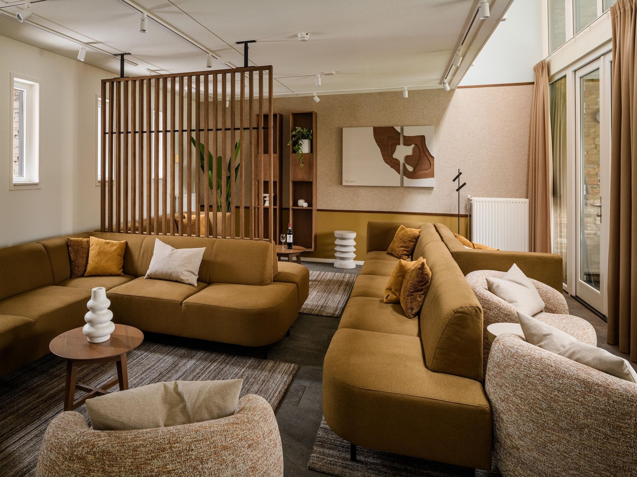 De woonkamer van Resort Maastricht 13 in Maastricht