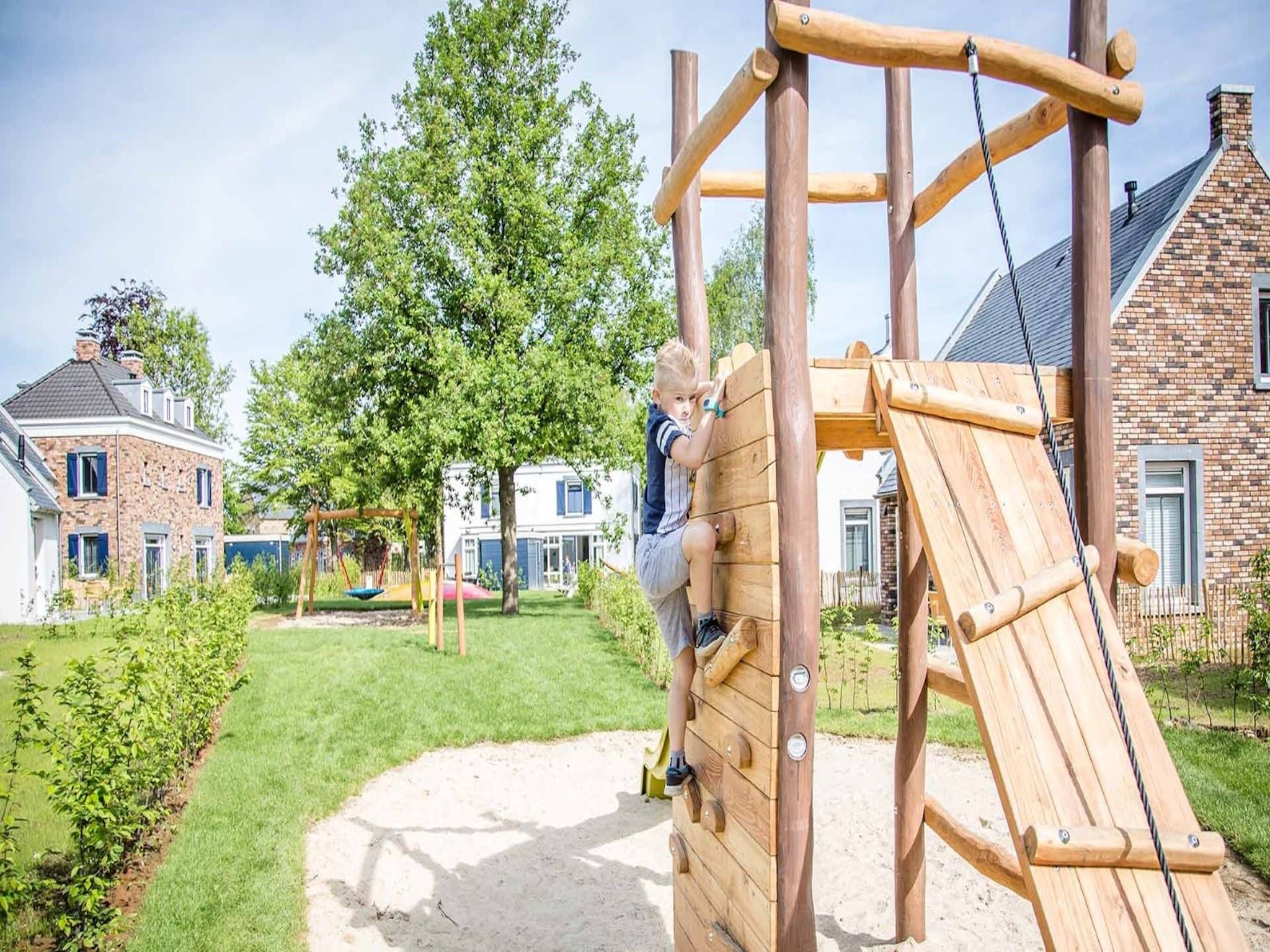 Parkfaciliteiten bij Resort Maastricht 20 in Maastricht