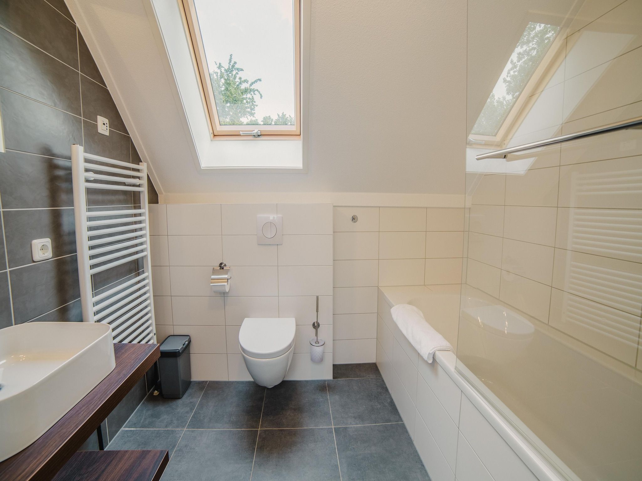 De badkamer van Resort Maastricht 20 in Maastricht