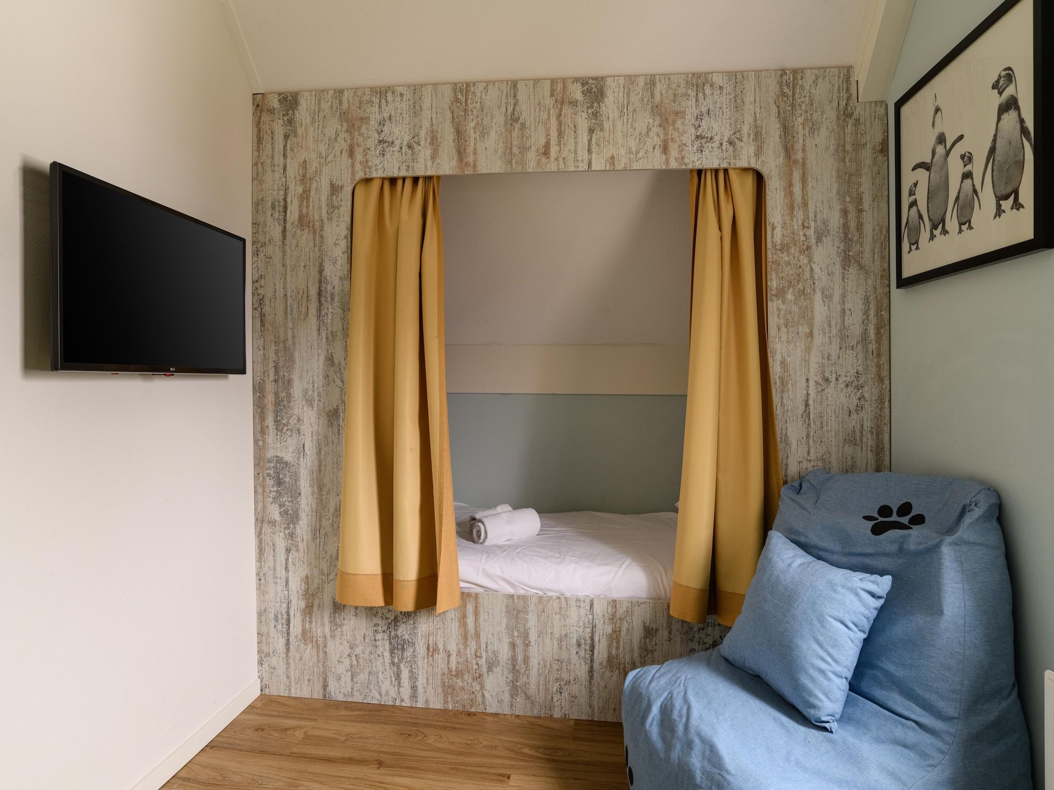 Een slaapkamer van Resort Maastricht 20 in Maastricht