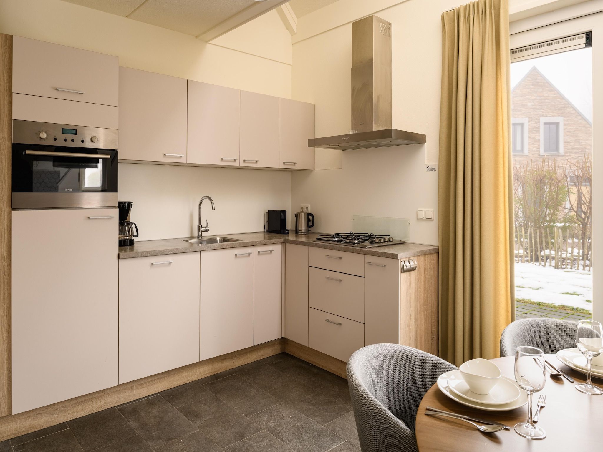 De keuken van Resort Maastricht 20 in Maastricht