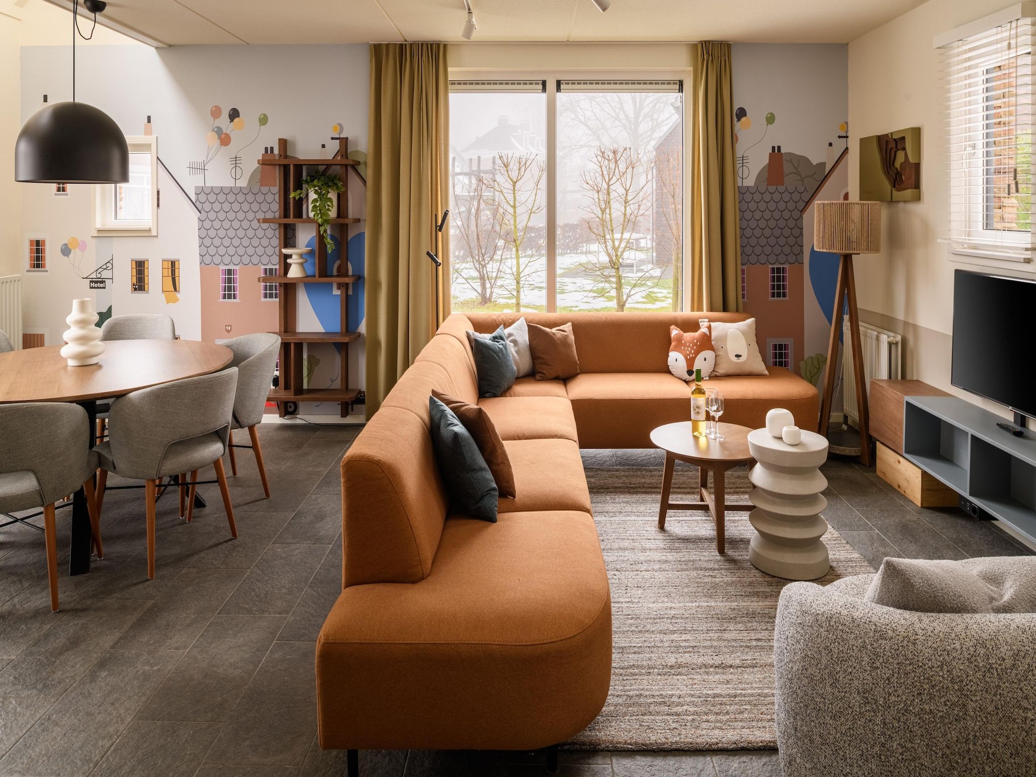 De woonkamer van Resort Maastricht 20 in Maastricht