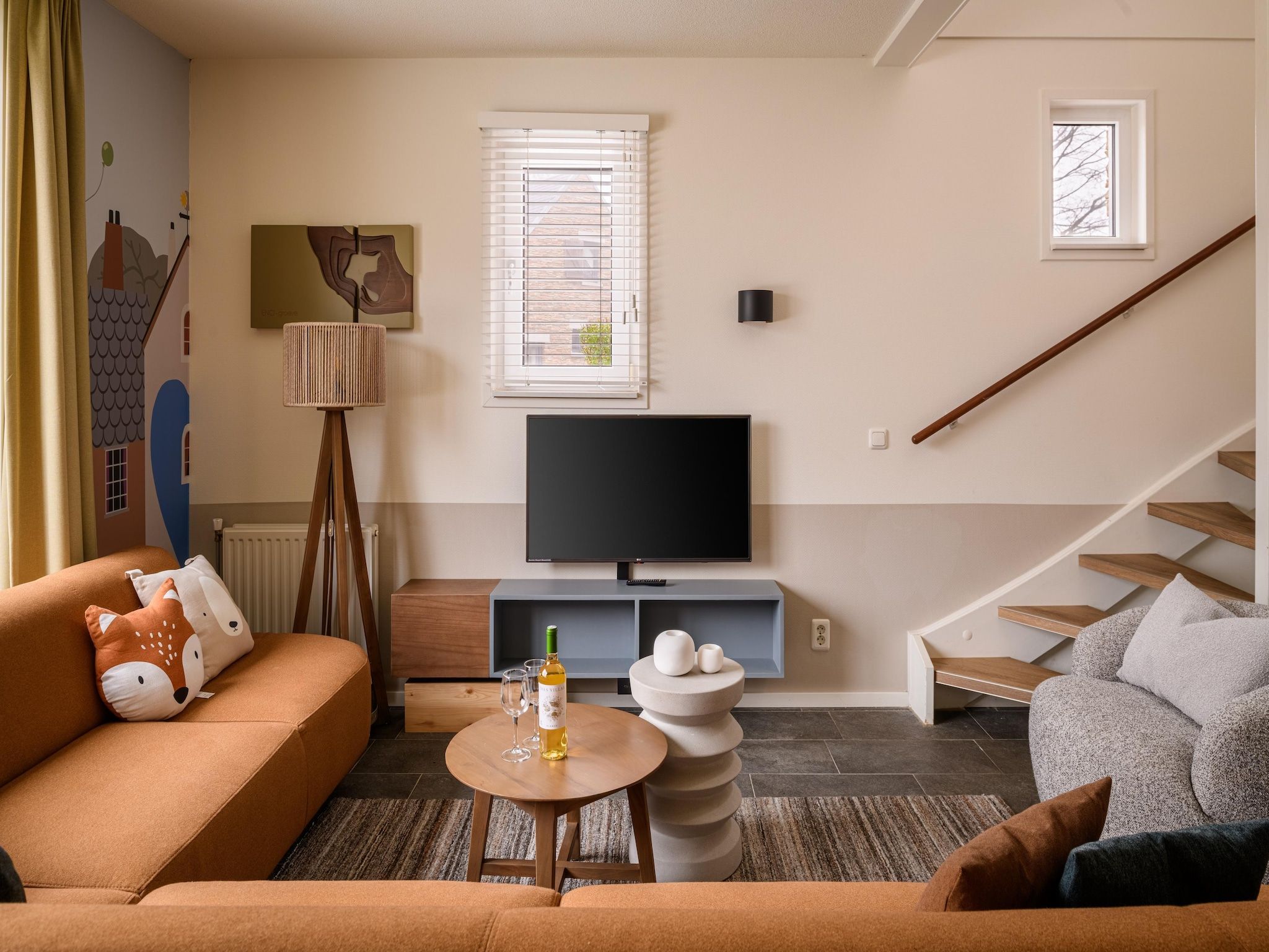 De woonkamer van Resort Maastricht 20 in Maastricht