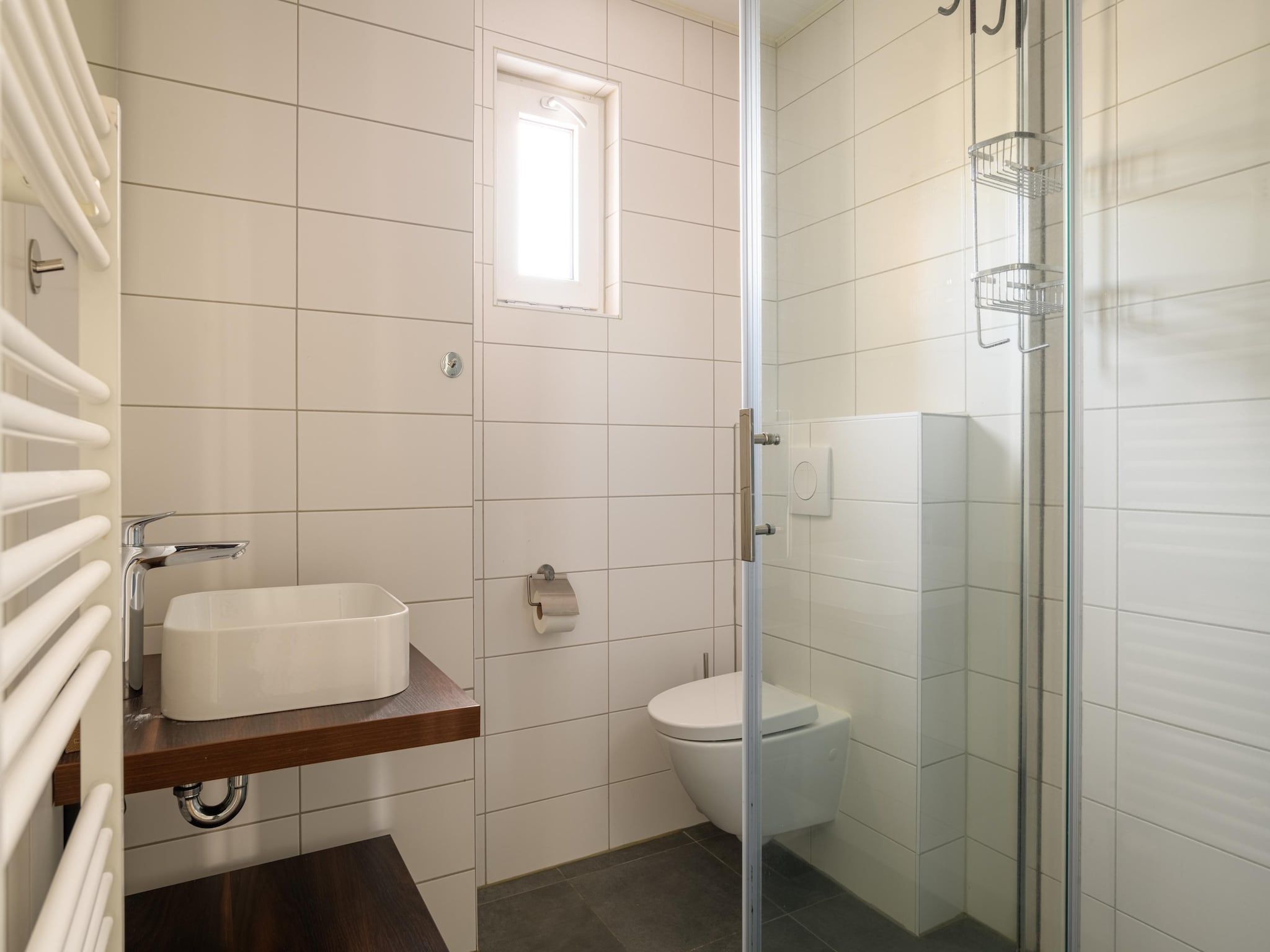 De badkamer van Resort Maastricht 19 in Maastricht