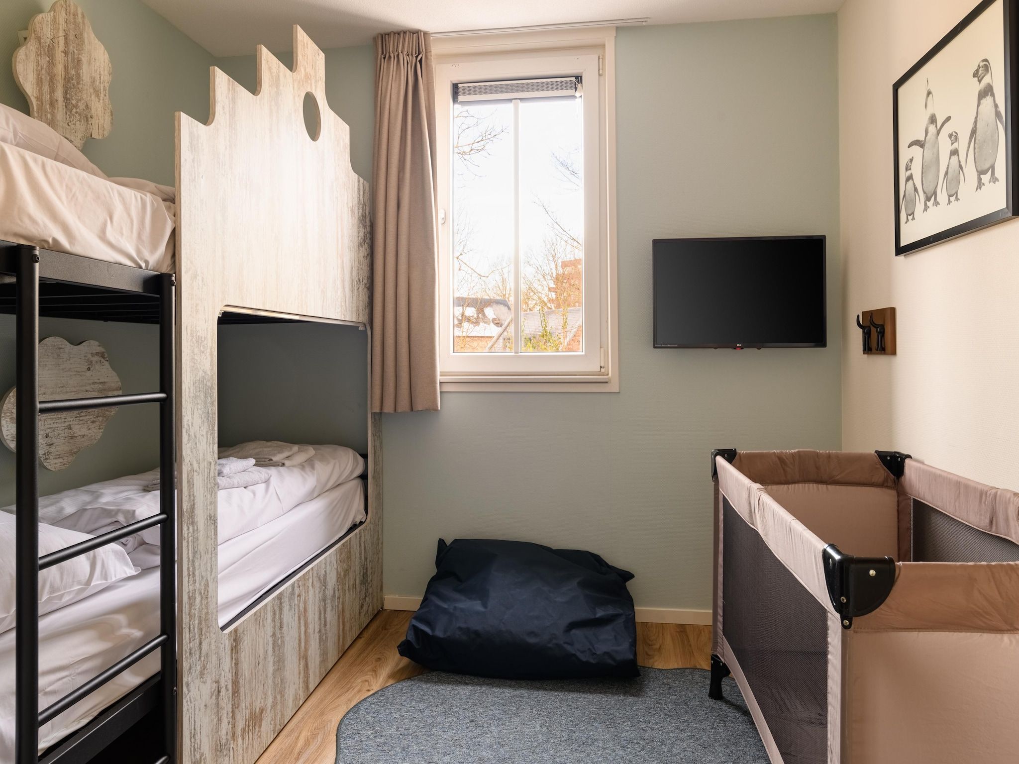 Een slaapkamer van Resort Maastricht 19 in Maastricht