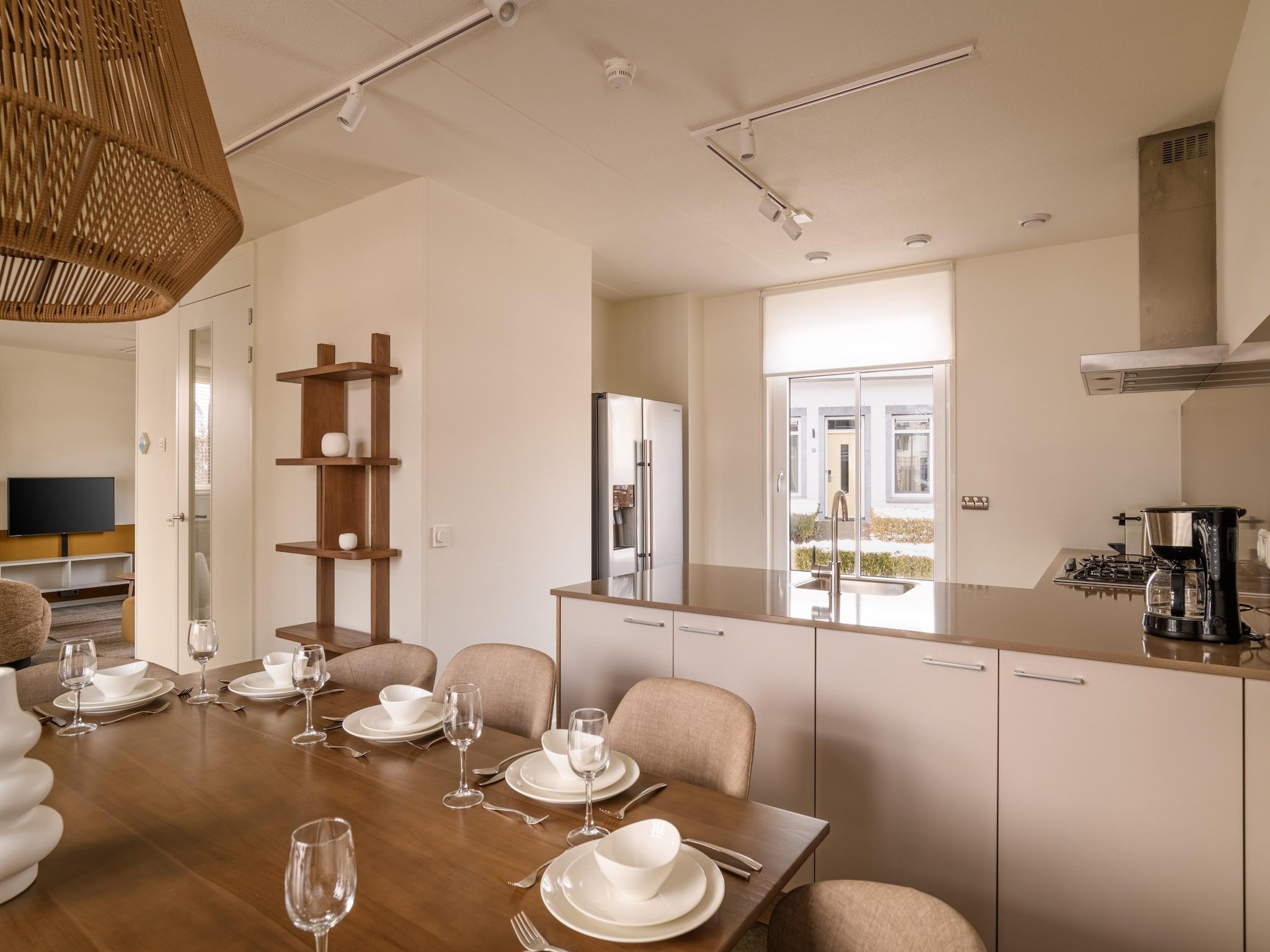 De eetkamer van Resort Maastricht 19 in Maastricht