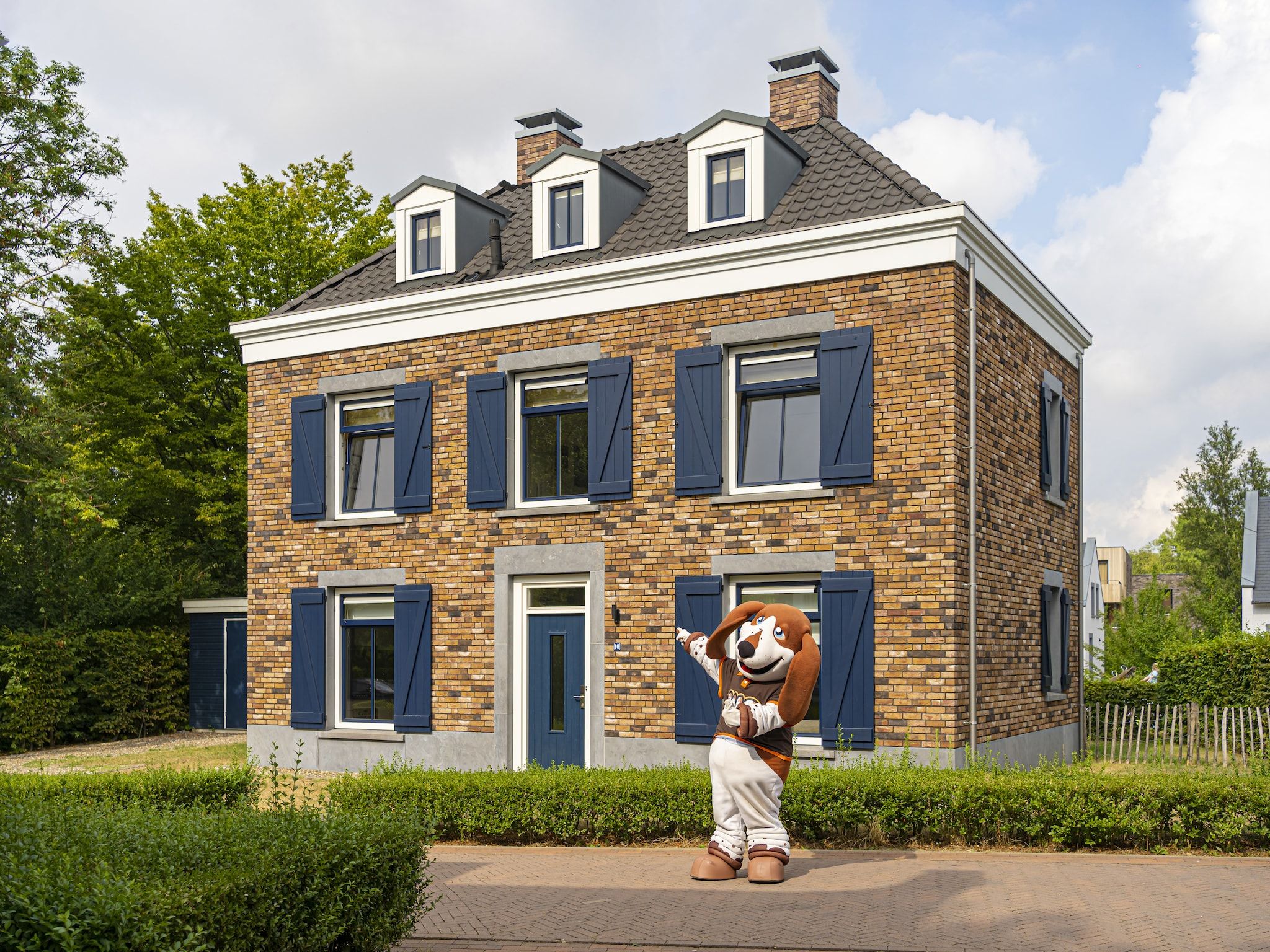 De buitenkant van Resort Maastricht 19 in Maastricht