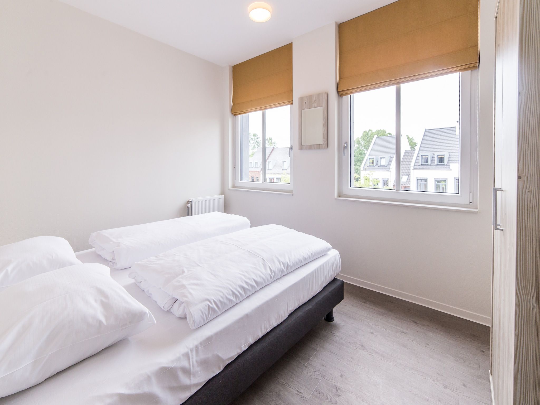 Een slaapkamer van Resort Maastricht 22 in Maastricht