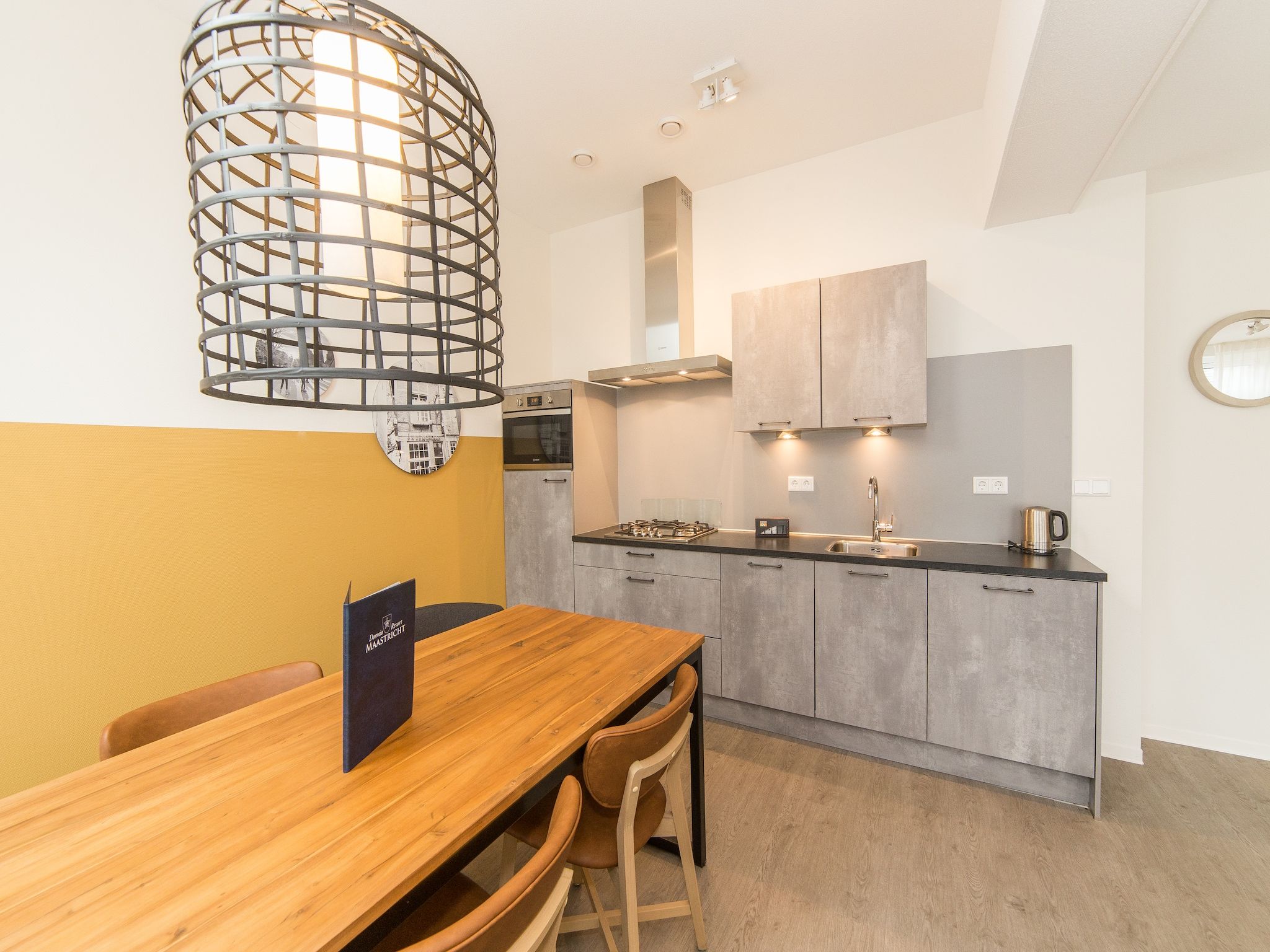 De keuken van Resort Maastricht 23 in Maastricht