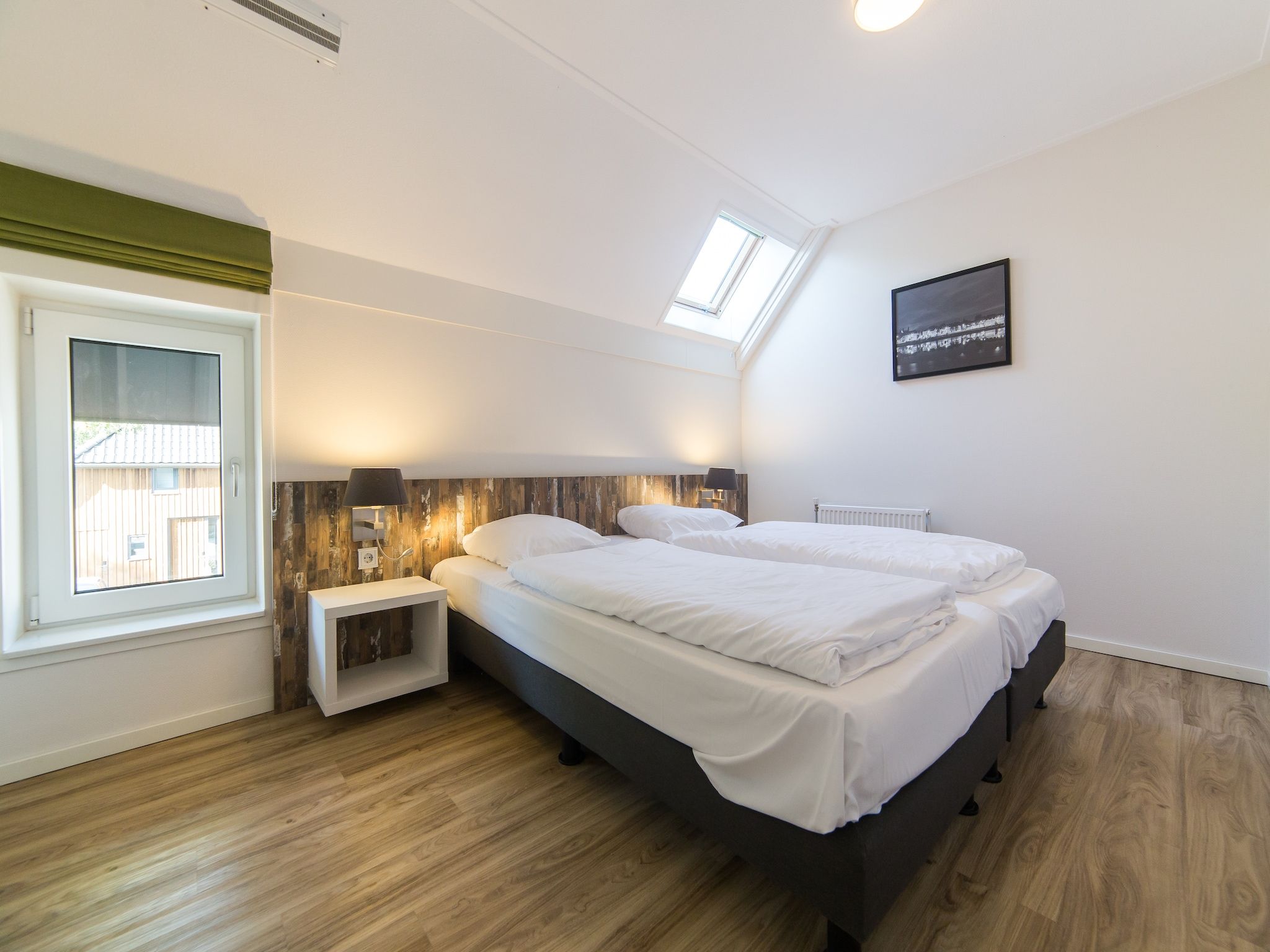 Een slaapkamer van Resort Maastricht 17 in Maastricht