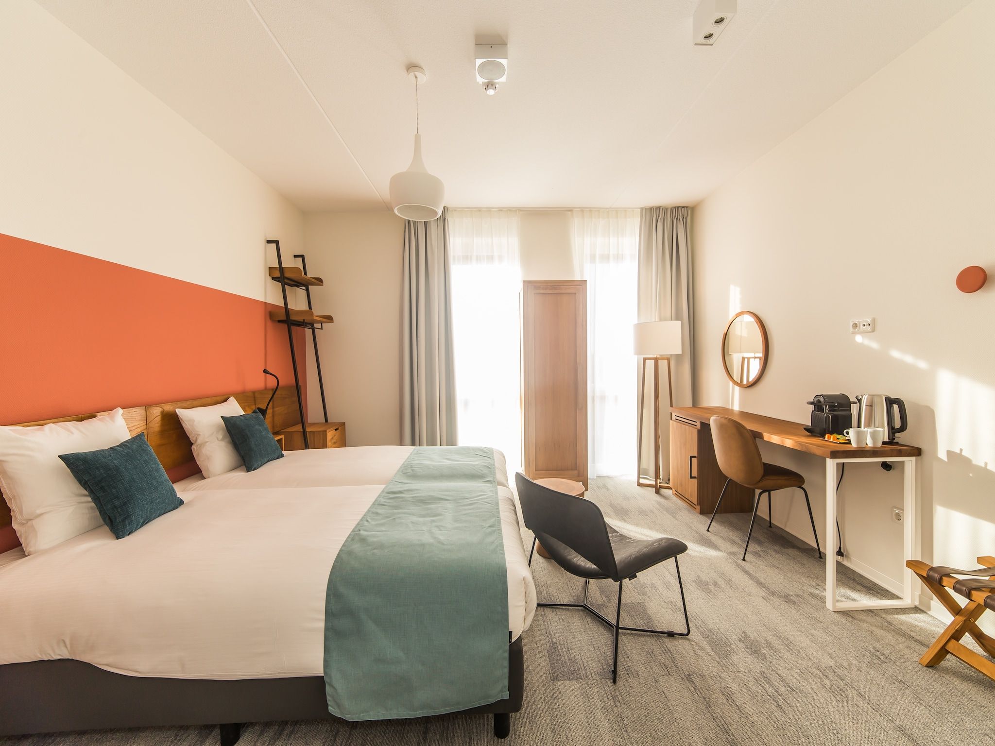 Een slaapkamer van Resort Maastricht - Prins van Oranje 1 in Maastricht