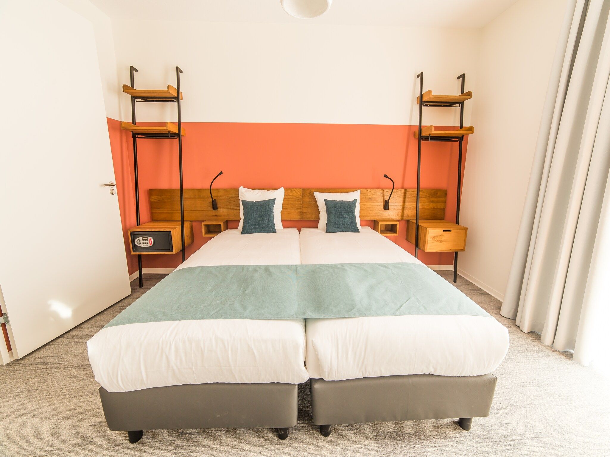 Een slaapkamer van Resort Maastricht - Prins van Oranje 3 in Maastricht