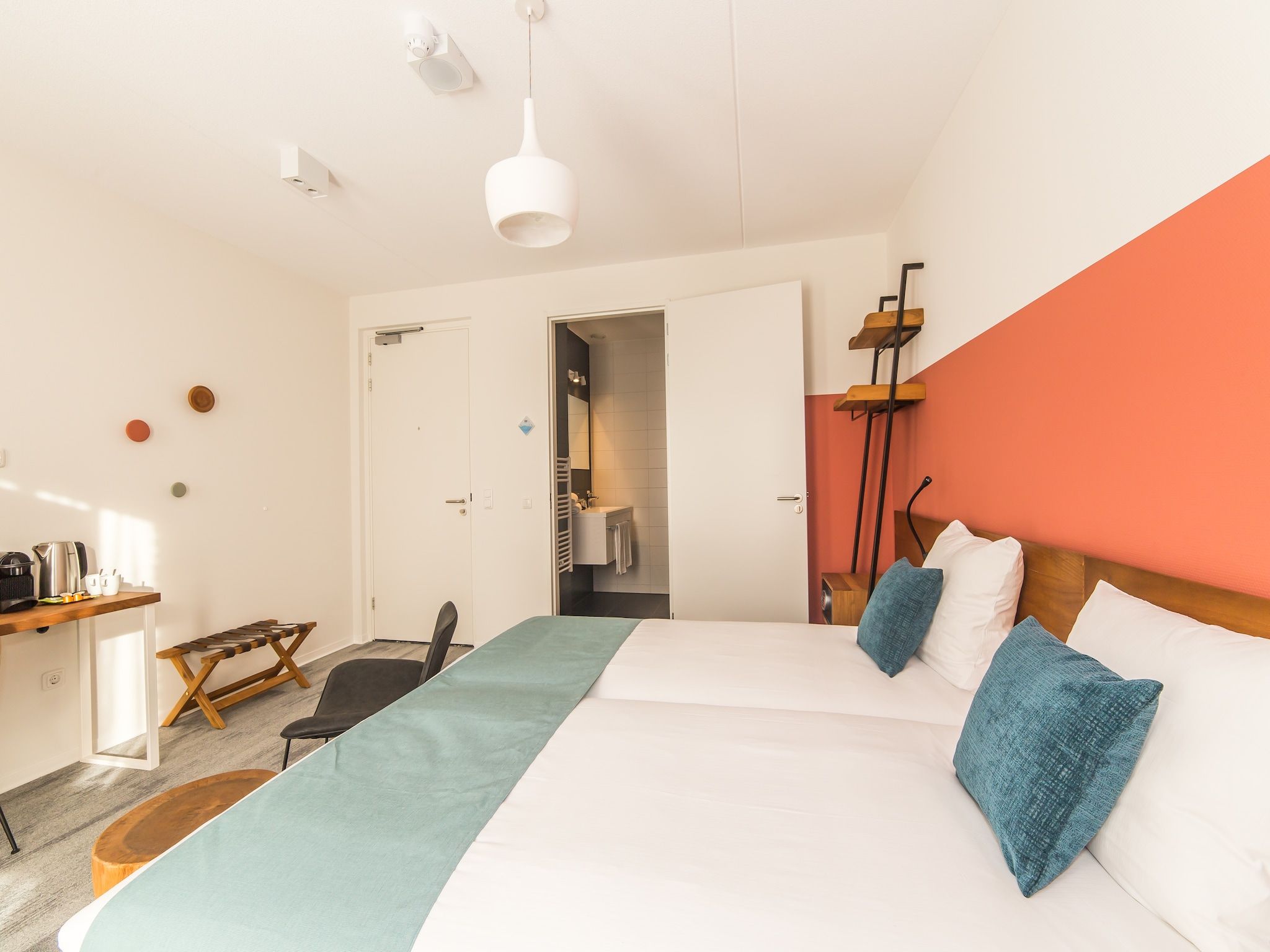 Een slaapkamer van Resort Maastricht - Prins van Oranje 3 in Maastricht