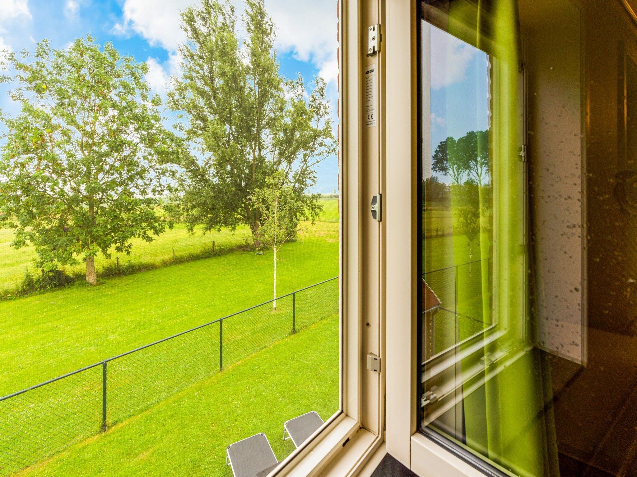 Het uitzicht vanaf Krokus 18 in Breskens