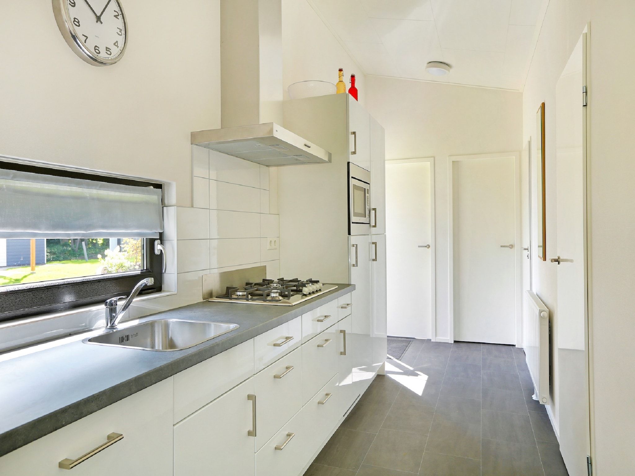 De keuken van Vakantiepark De Lochemse Berg 1 in Lochem