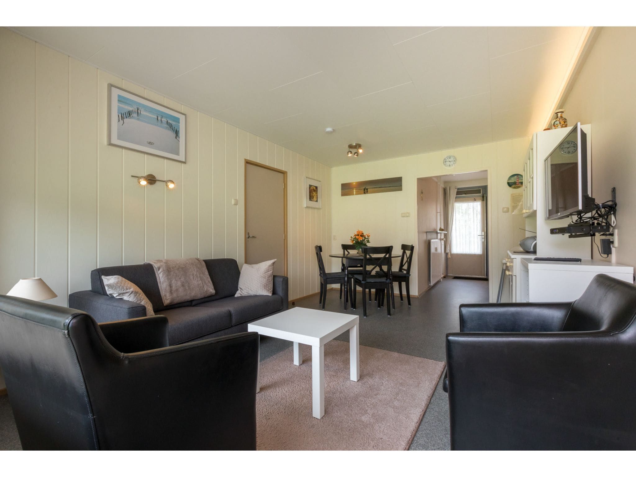 De woonkamer van Appartement - Burg van Woelderenlaan 100-2 in Walcheren