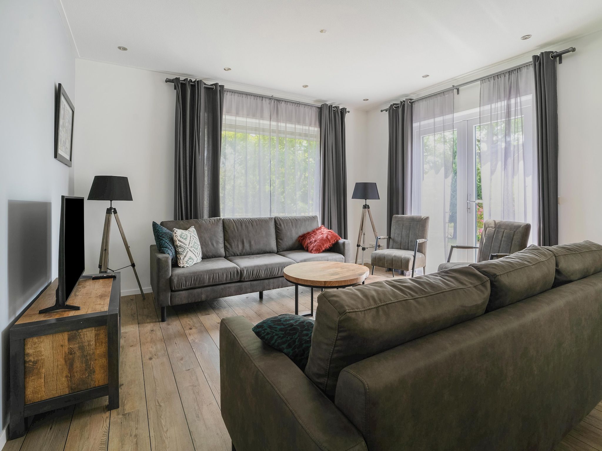 De woonkamer van Sallands Genieten in Lemele