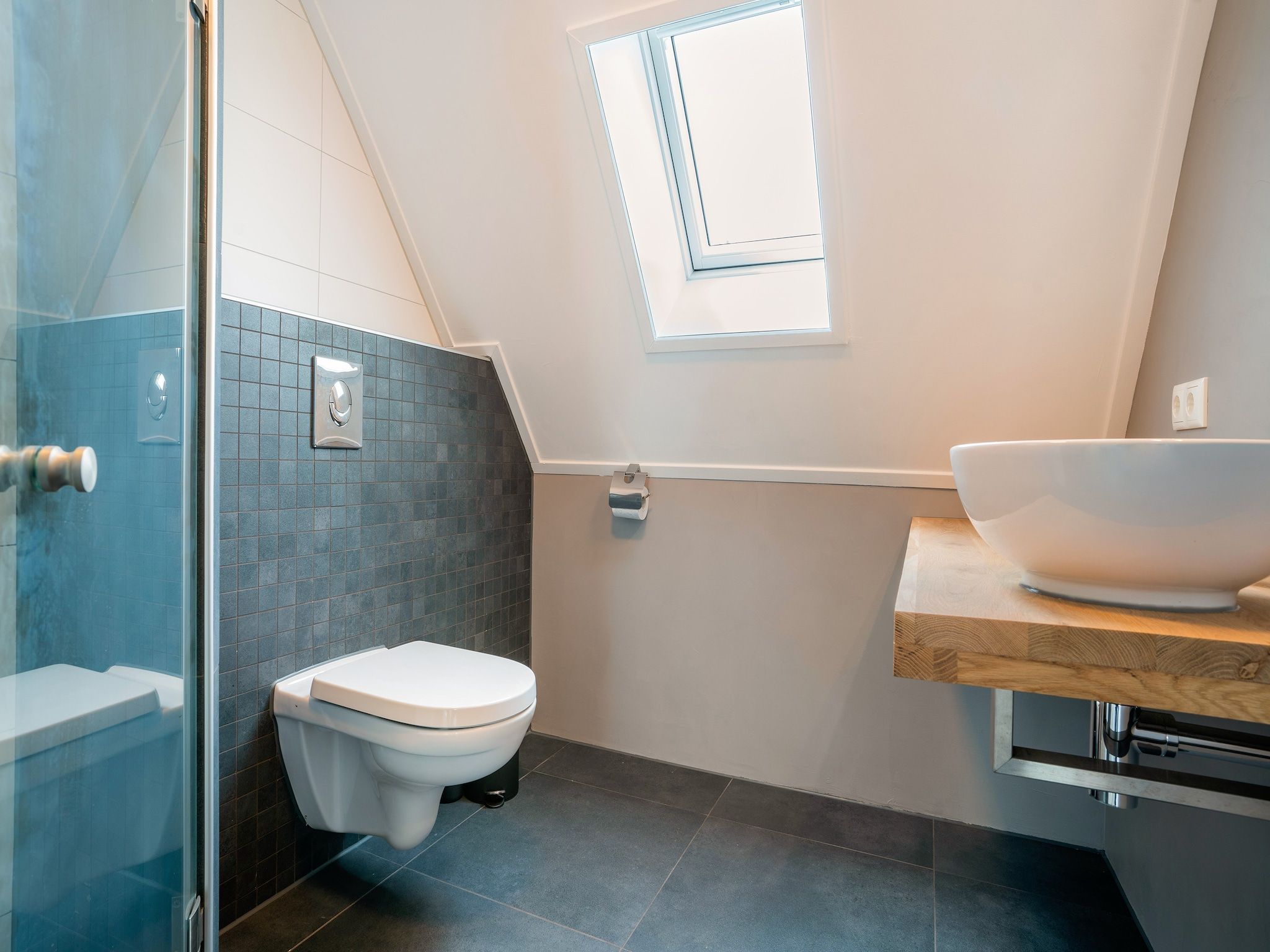 De badkamer van Sallands Genieten in Lemele