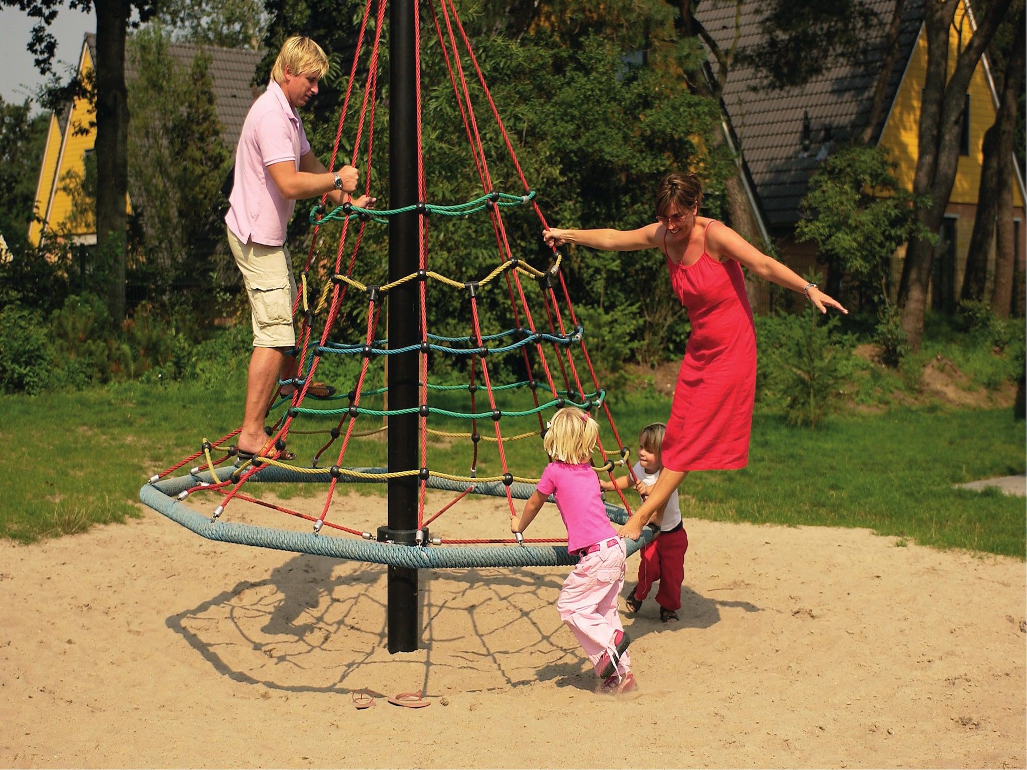 Parkfaciliteiten bij Vakantiepark de Katjeskelder 13 in Oosterhout