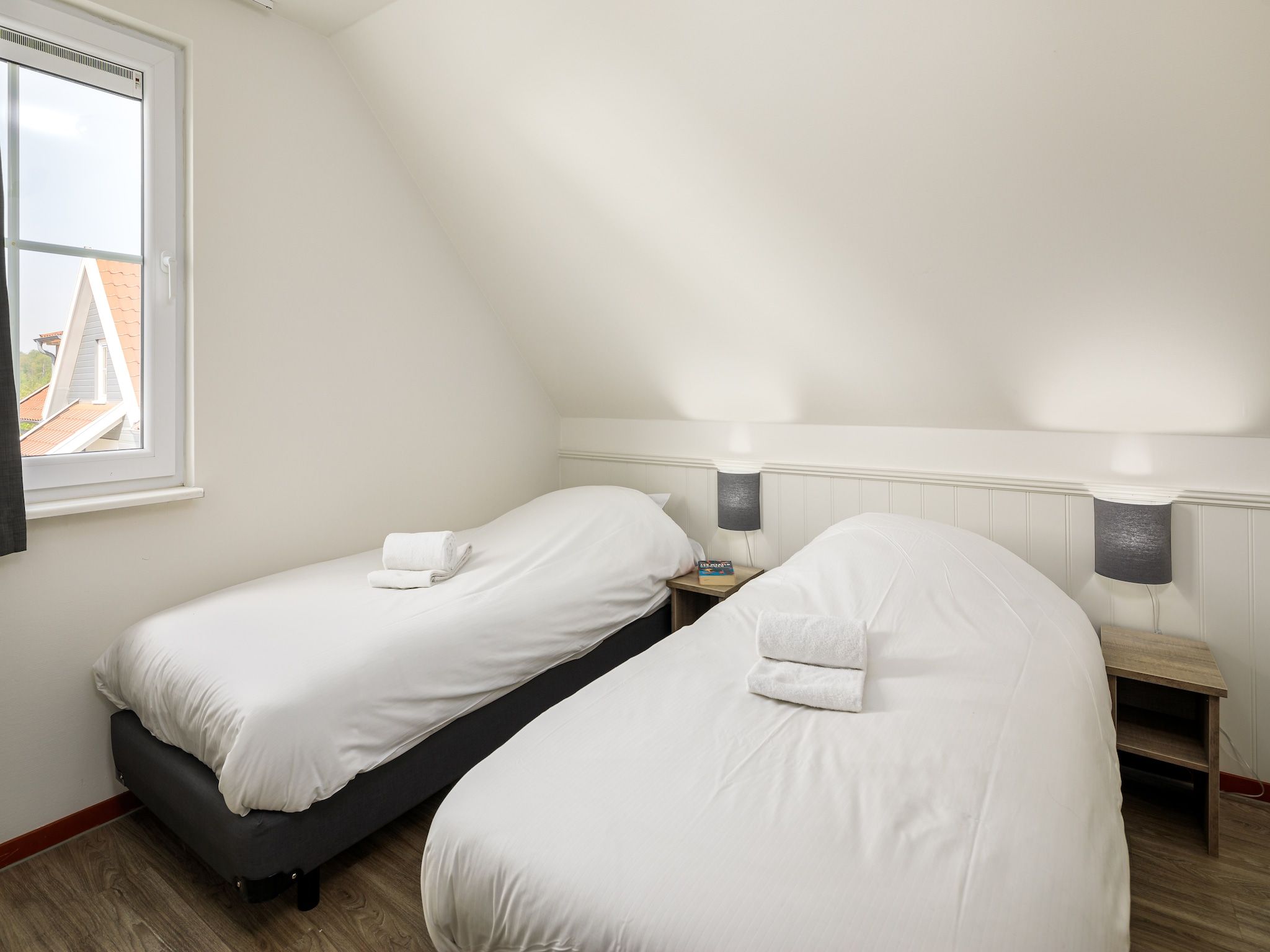 Een slaapkamer van Résidence Klein Vink 7 in Arcen