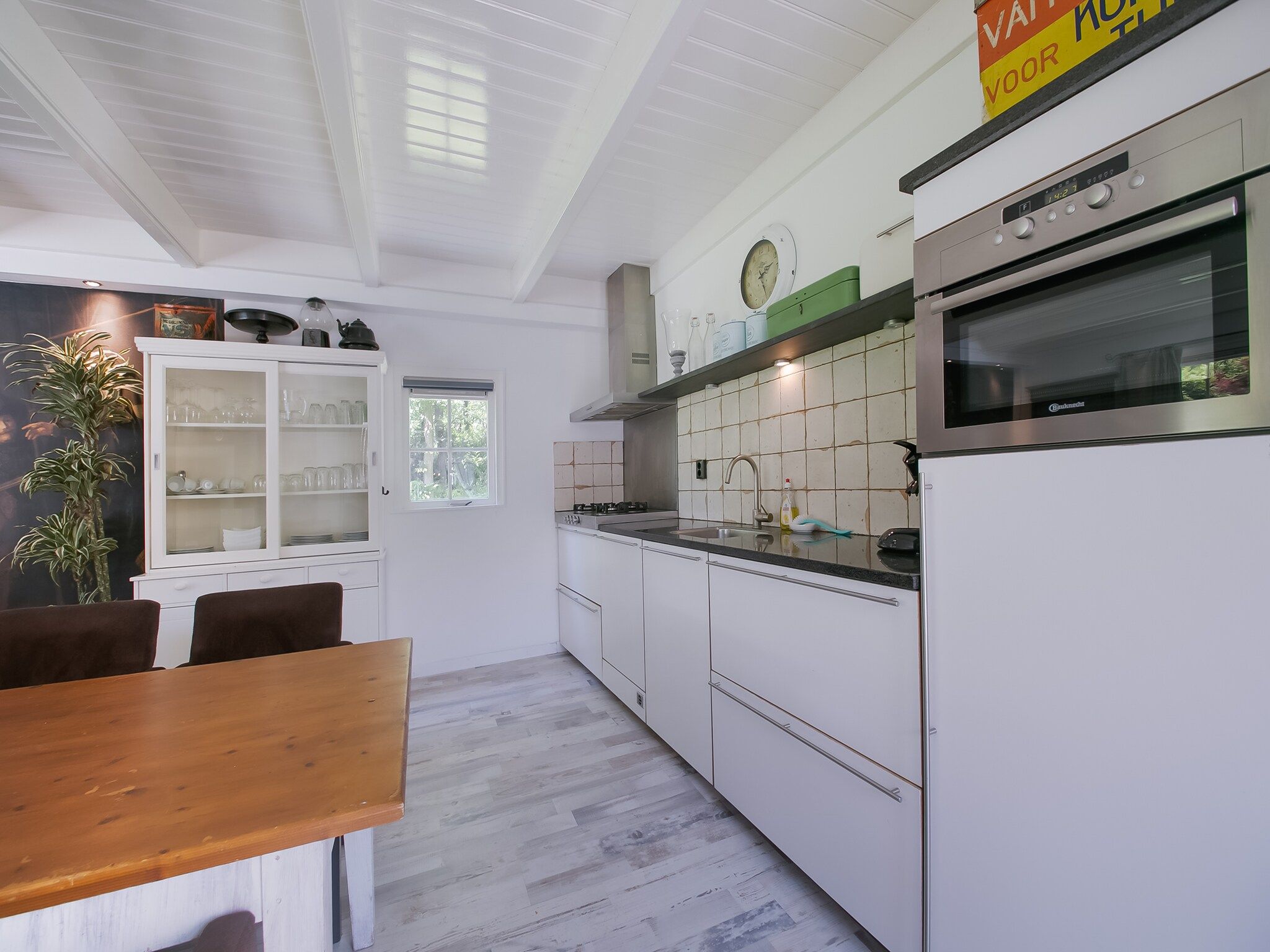 De keuken van Botterlodge in Wateren