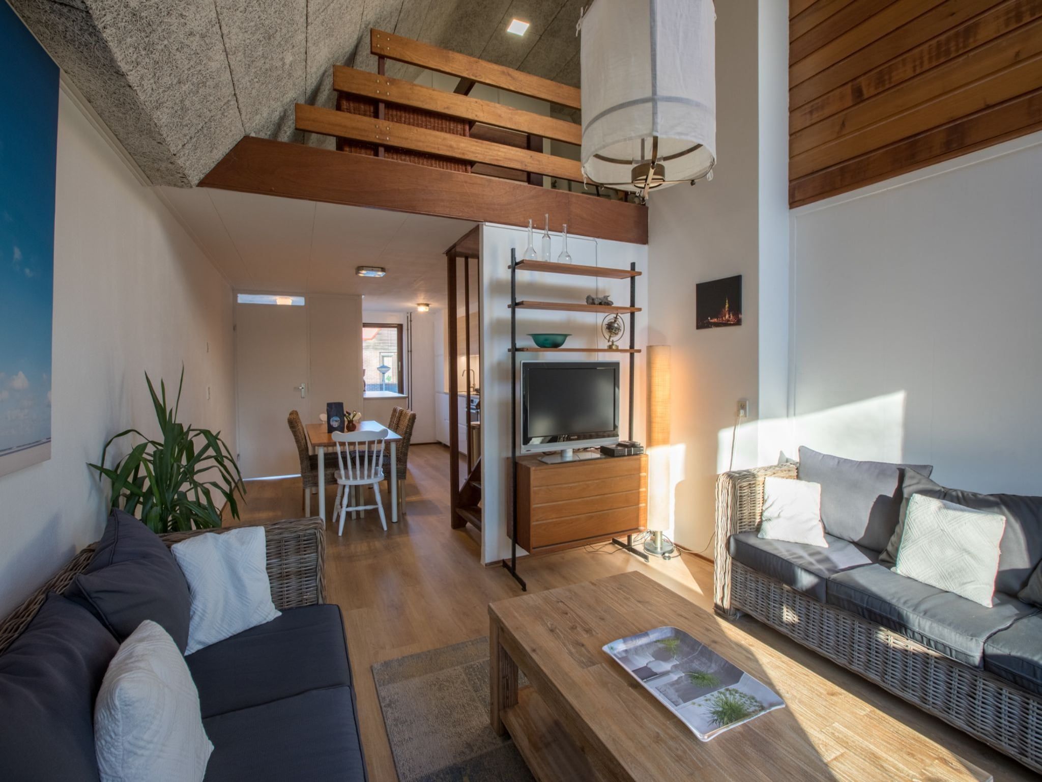 De woonkamer van Kievitenlaan 22 in Veere