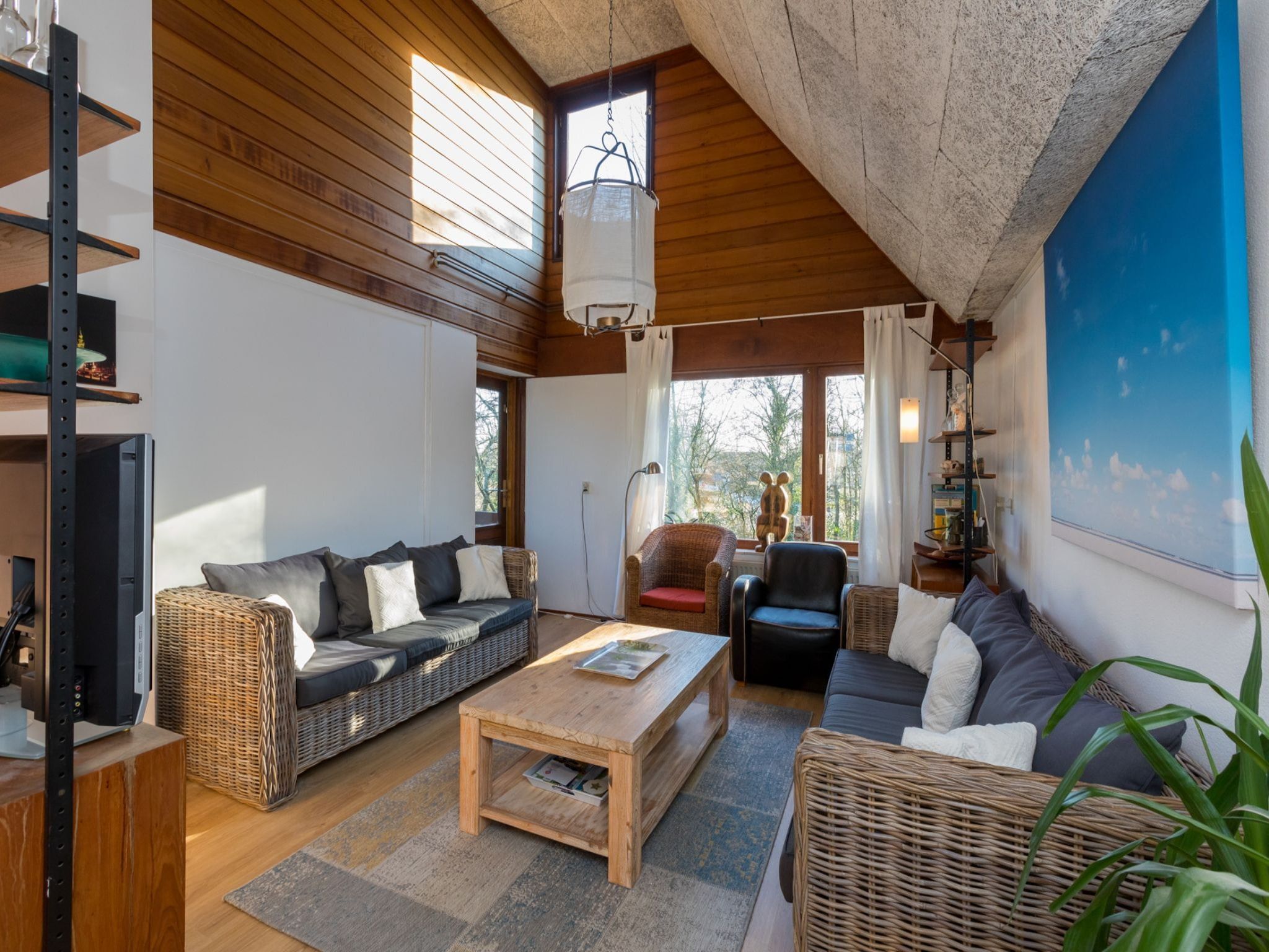 De woonkamer van Kievitenlaan 22 in Veere