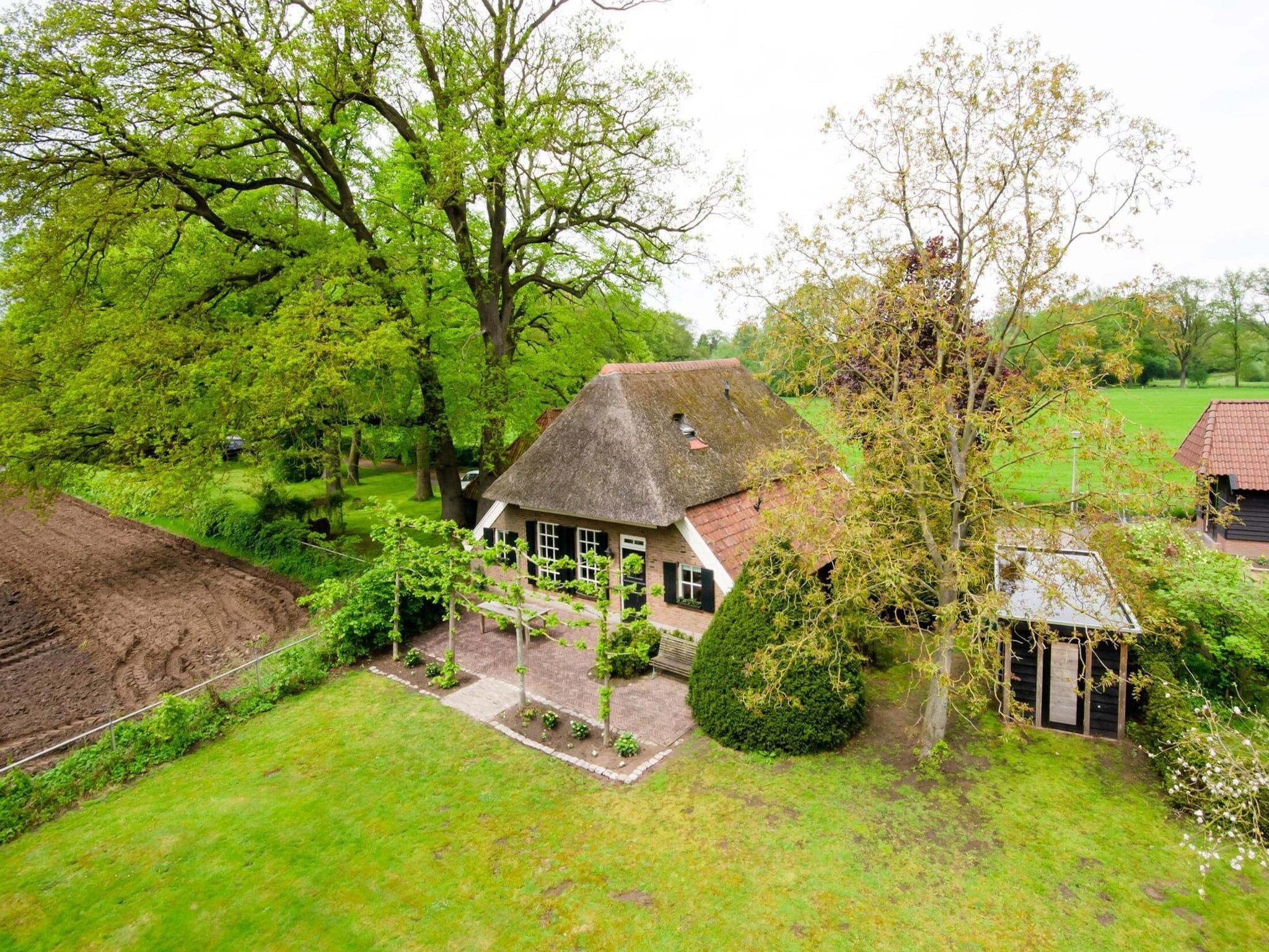 De omgeving van De Grimberghoeve 1 in Notter