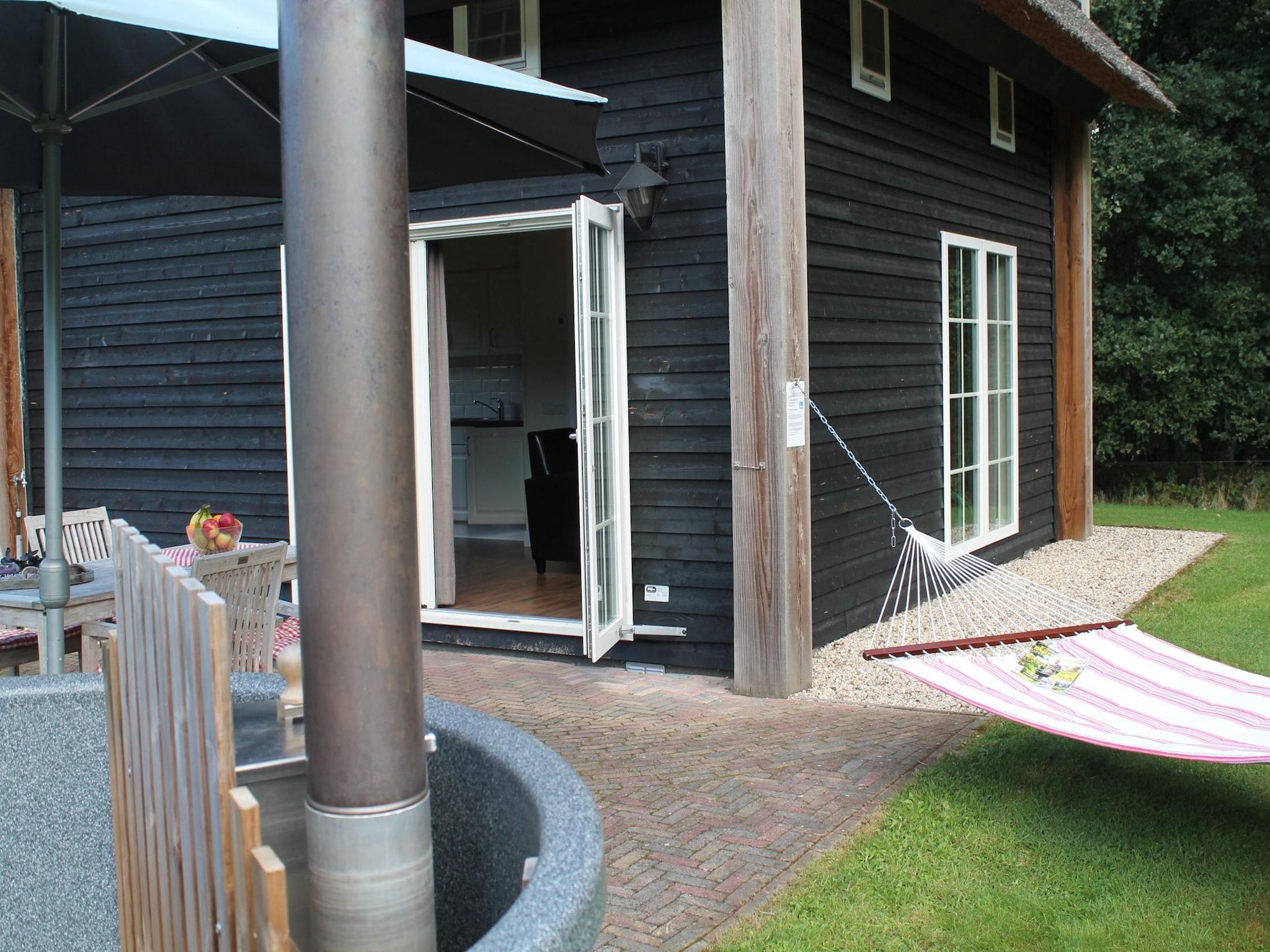 De buitenkant van De Grimberghoeve 2 in Notter