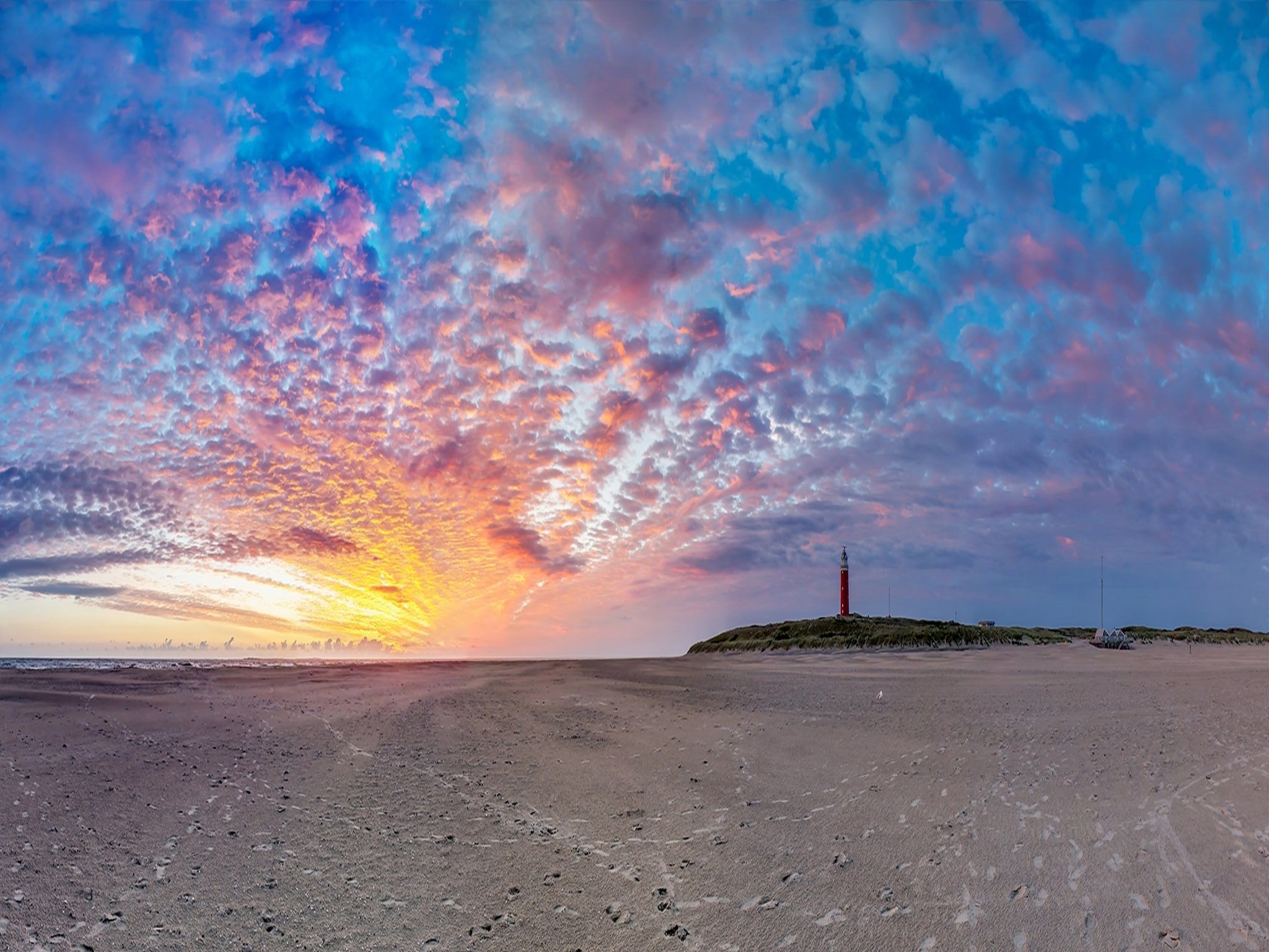 De omgeving van So What 21 in De Koog Texel
