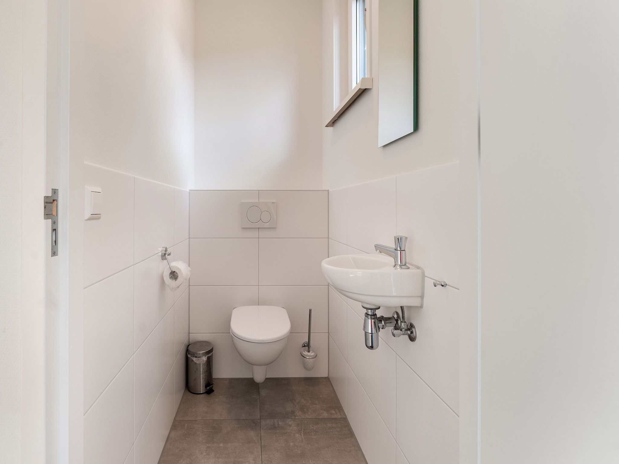 De badkamer van So What 21A in De Koog Texel