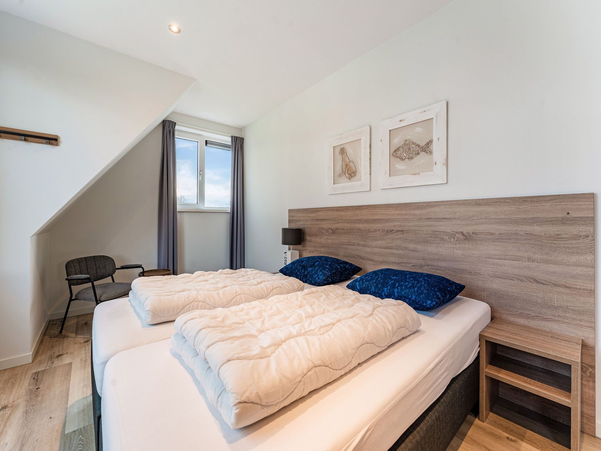 Een slaapkamer van So What 21A in De Koog Texel