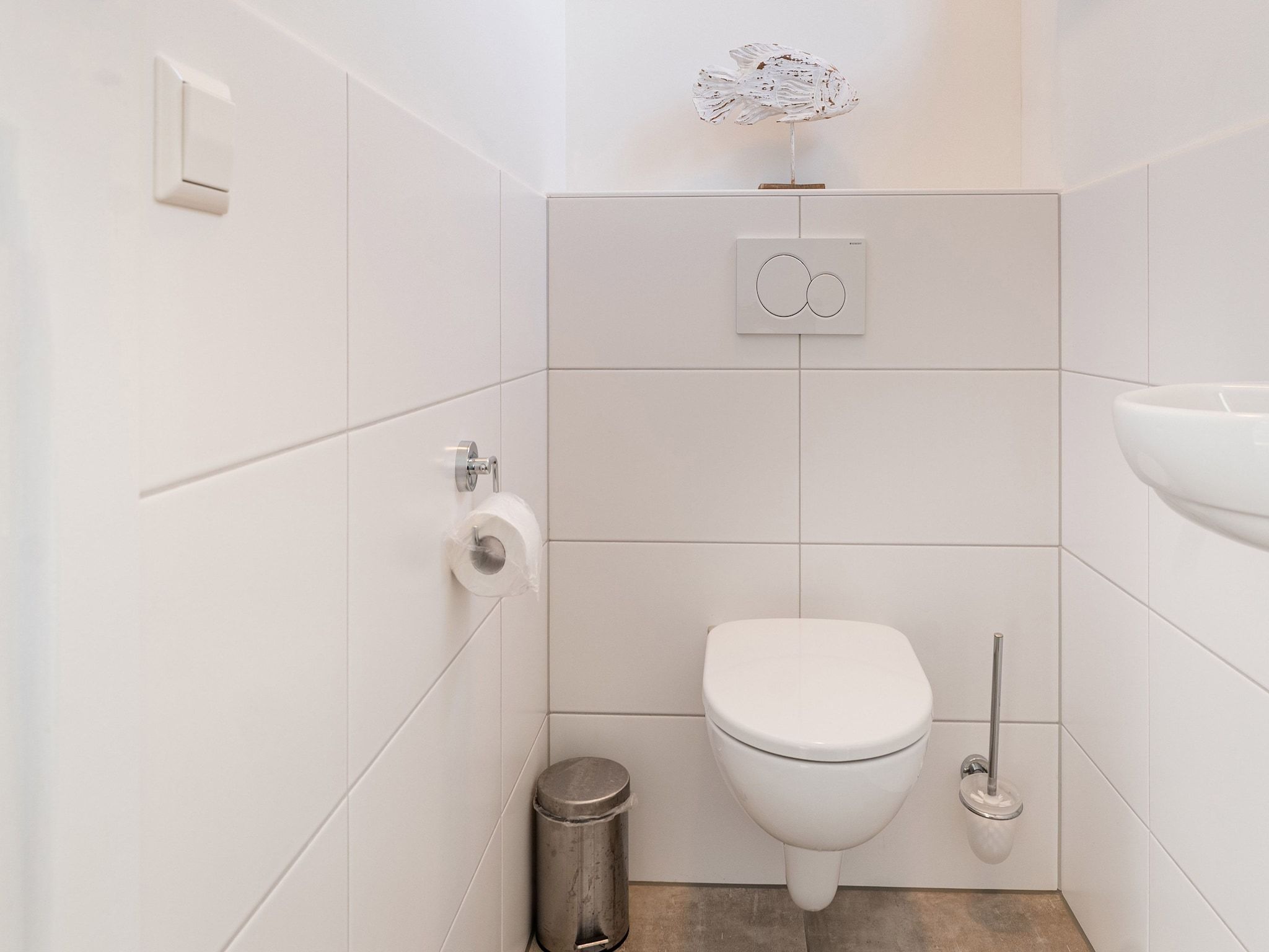 De badkamer van So What 35A in De Koog Texel